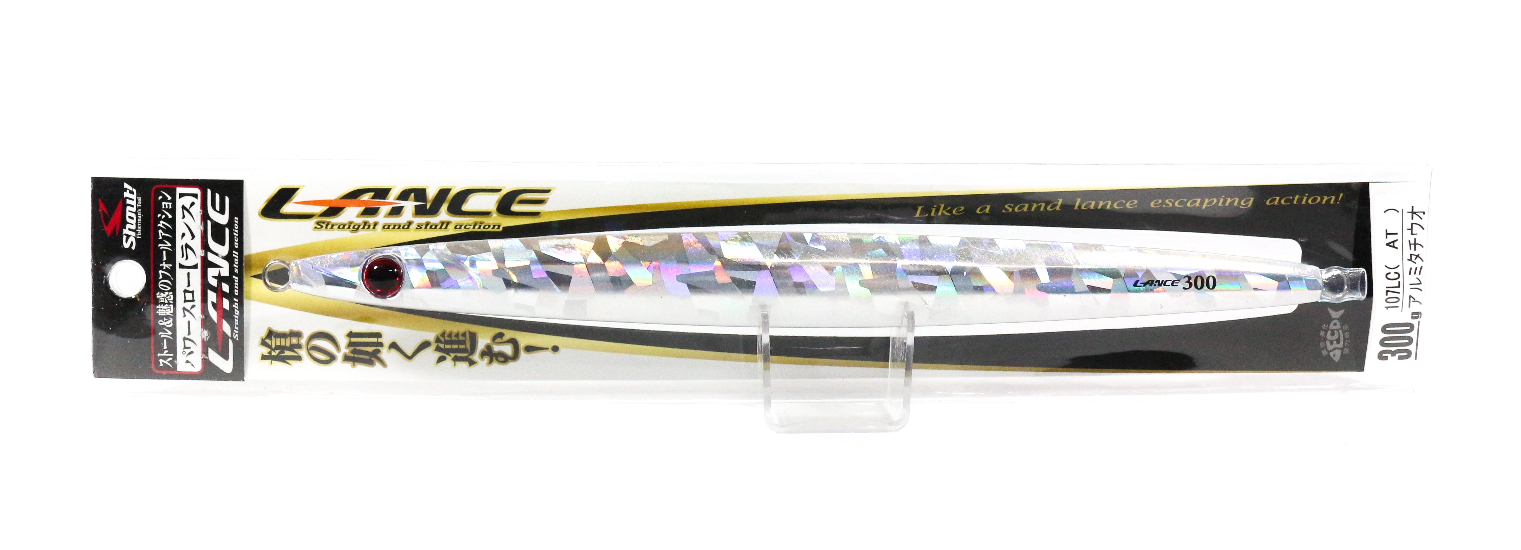Shout 107-LC Metal Jig Lance Slow Fall Long 300 grams CH(6842)