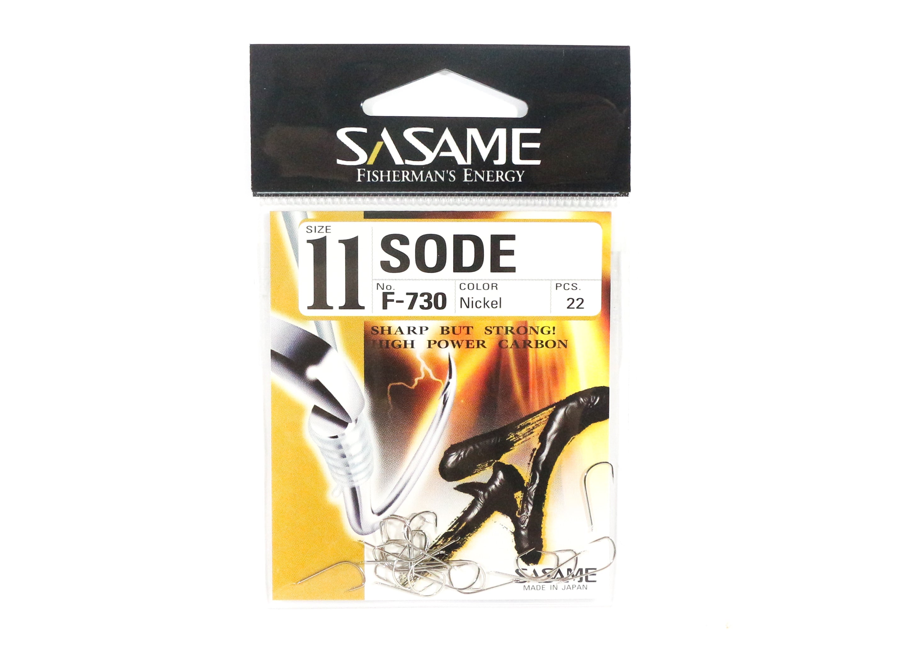 Sasame F-730 Sode Micro Hook Size 11 (1614)
