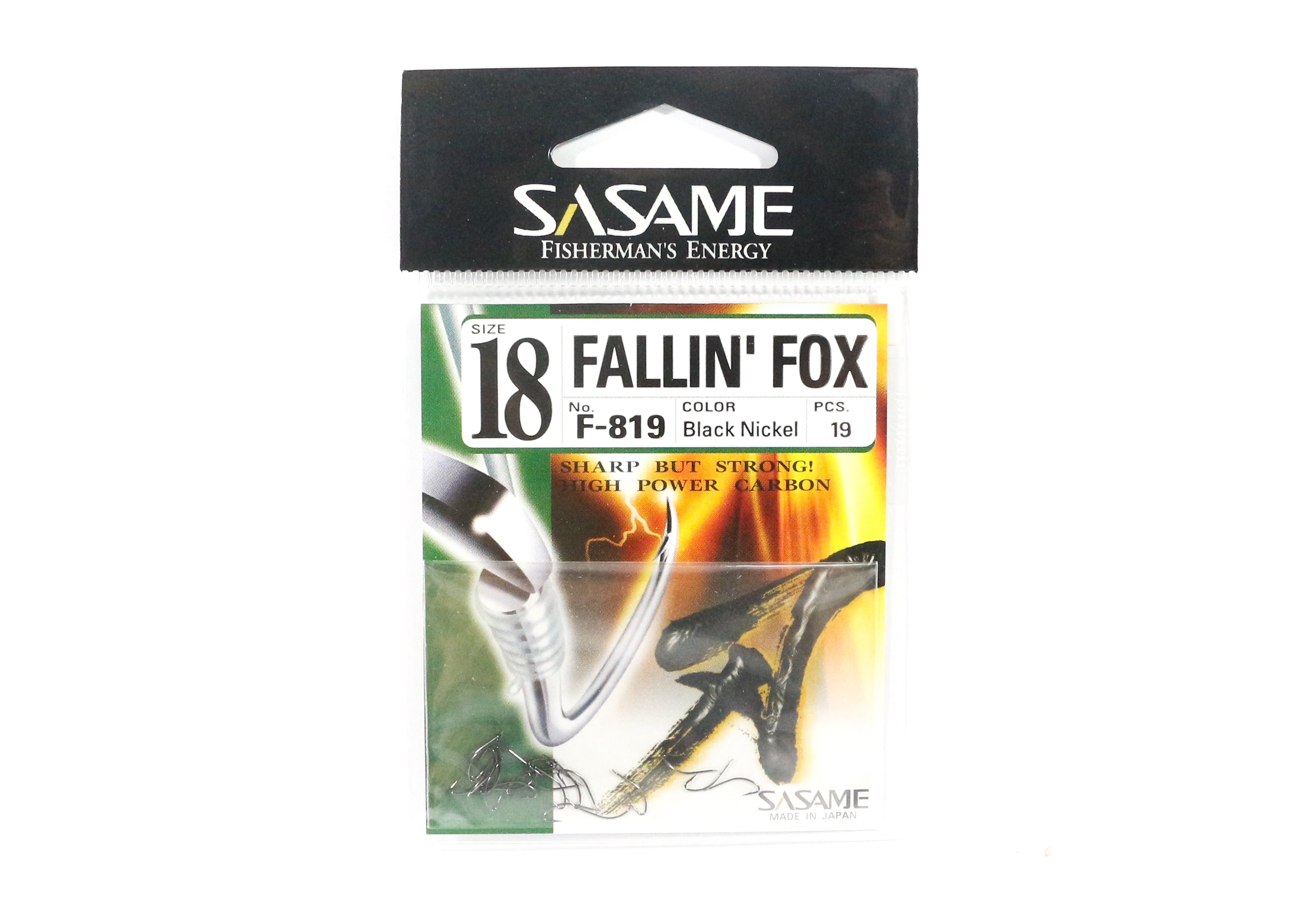 Sasame F-819 Falling Fox Bait Hook Size 18 (5773)