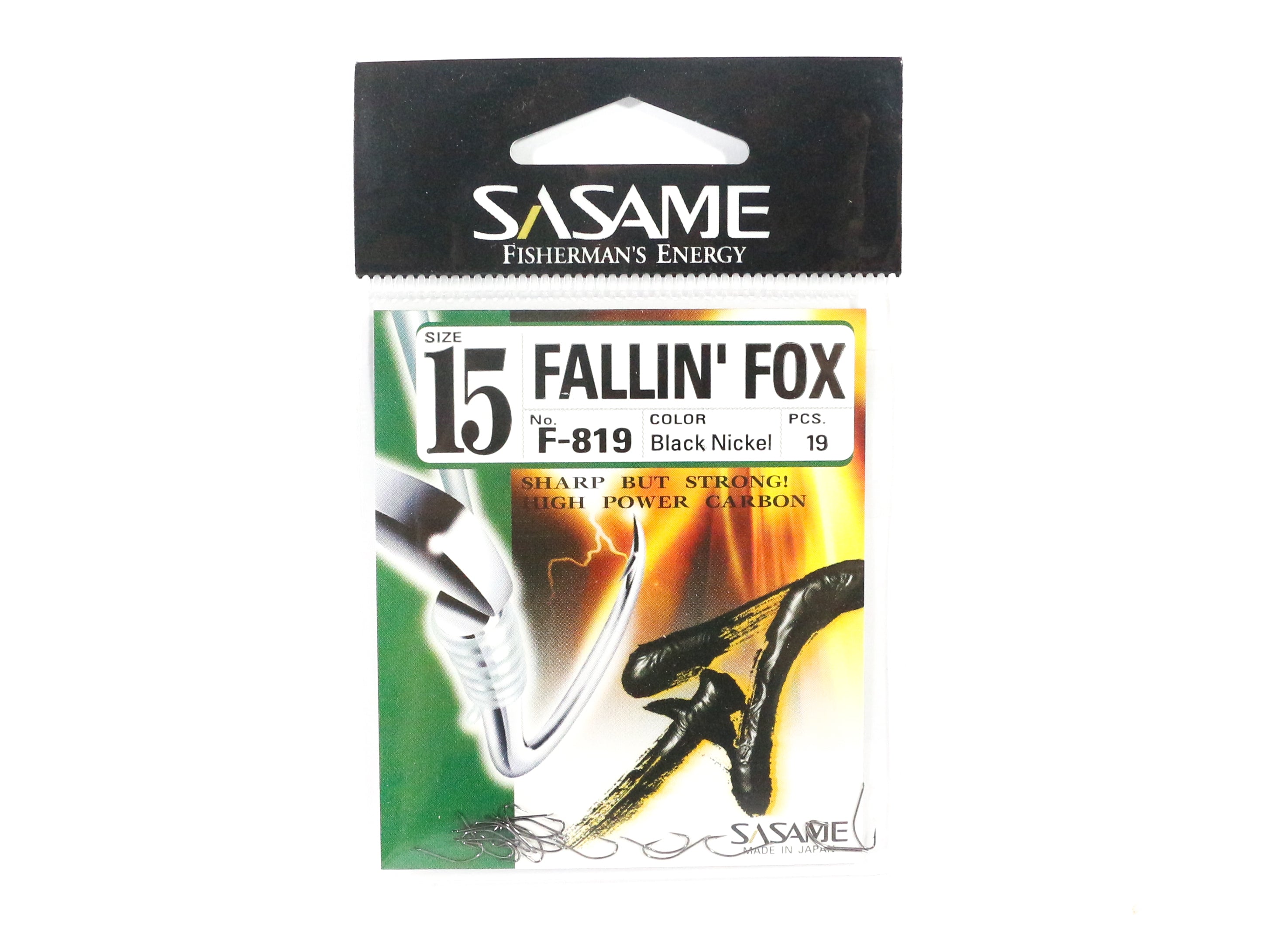 Sasame F-819 Falling Fox Bait Hook Size 15 (5797)