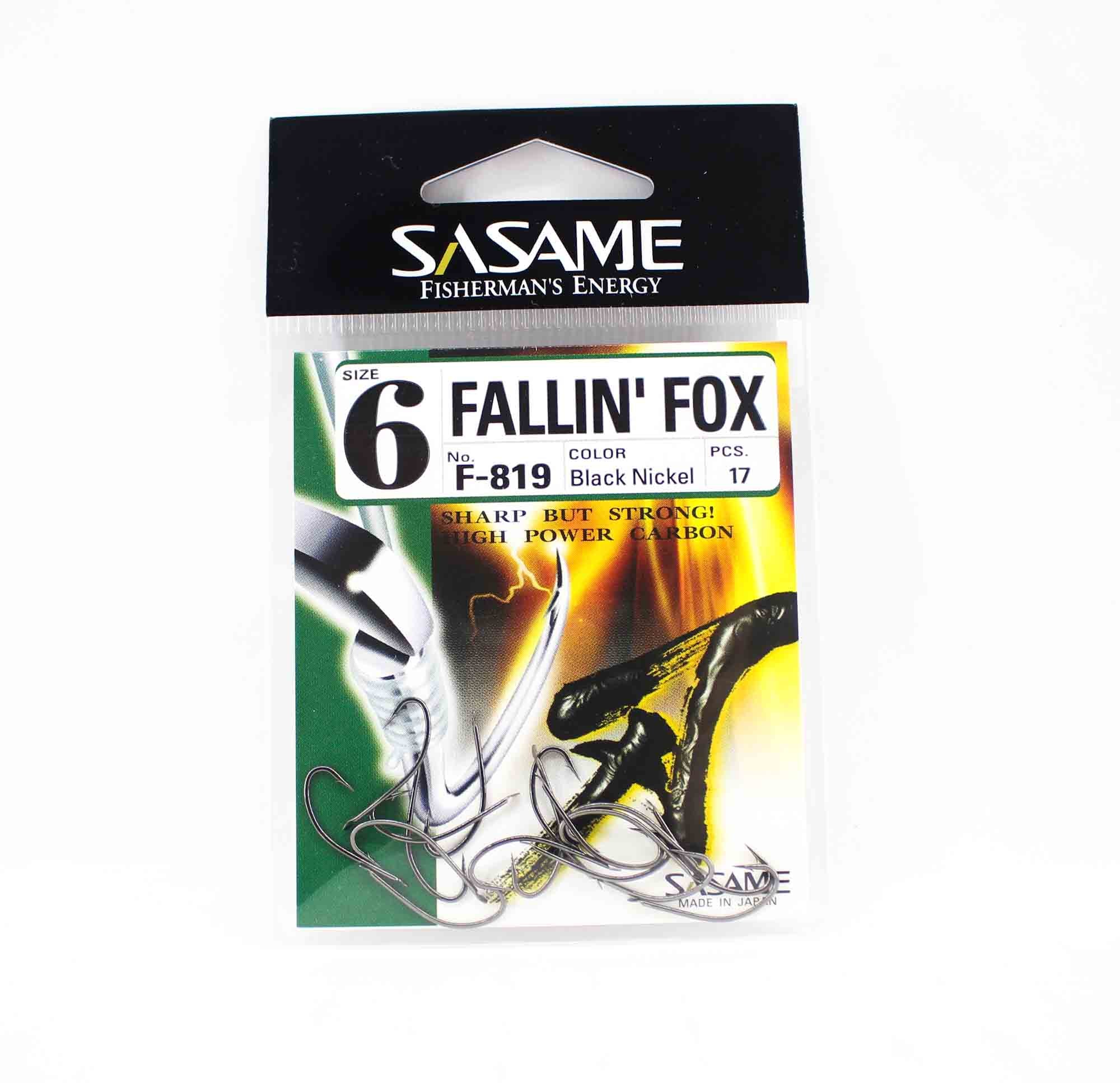 Sasame F-819 Falling Fox Bait Hook Size 6 (5889)