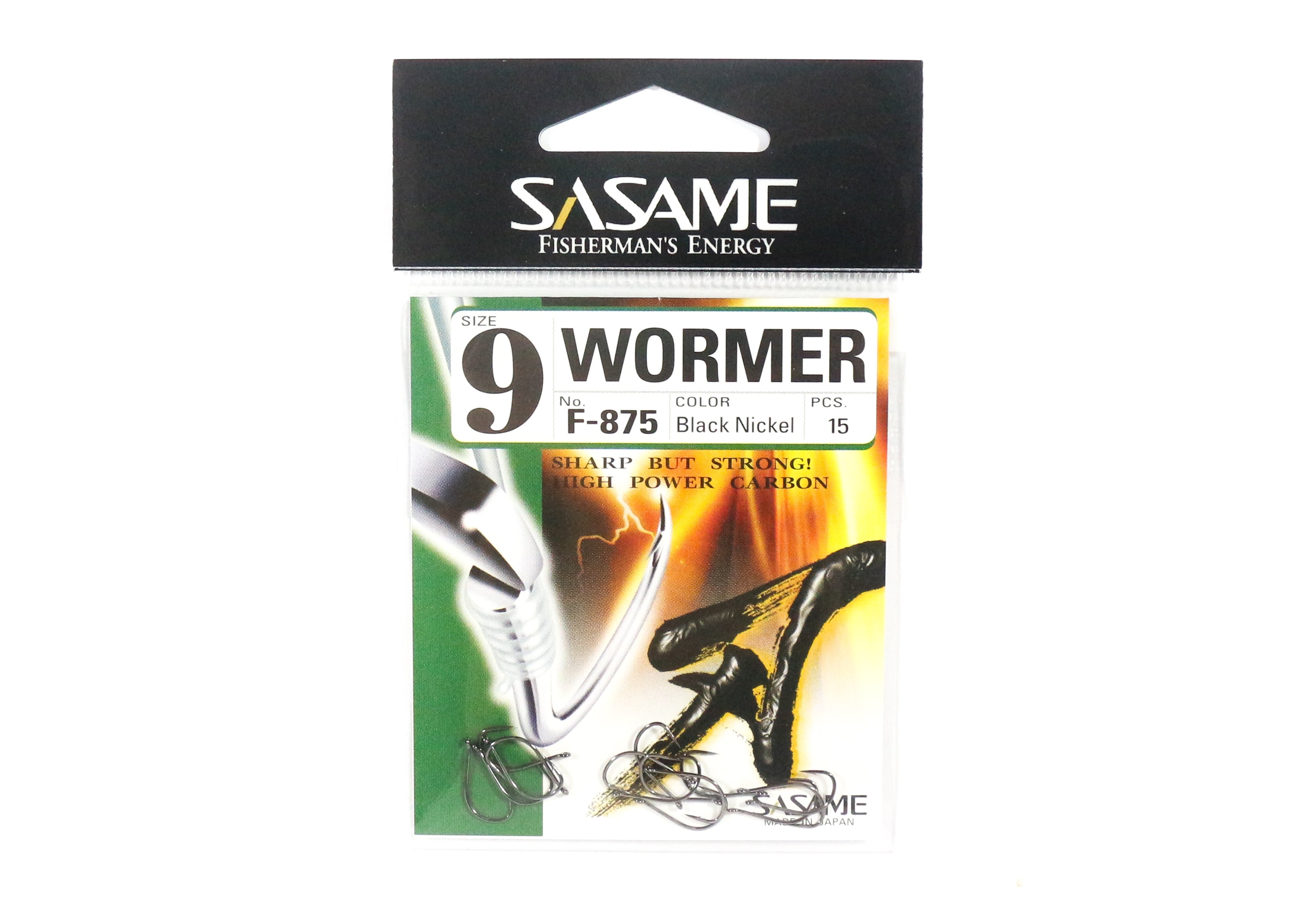 Sasame F-875 Wormer Bait Hook Size 9 (6718)
