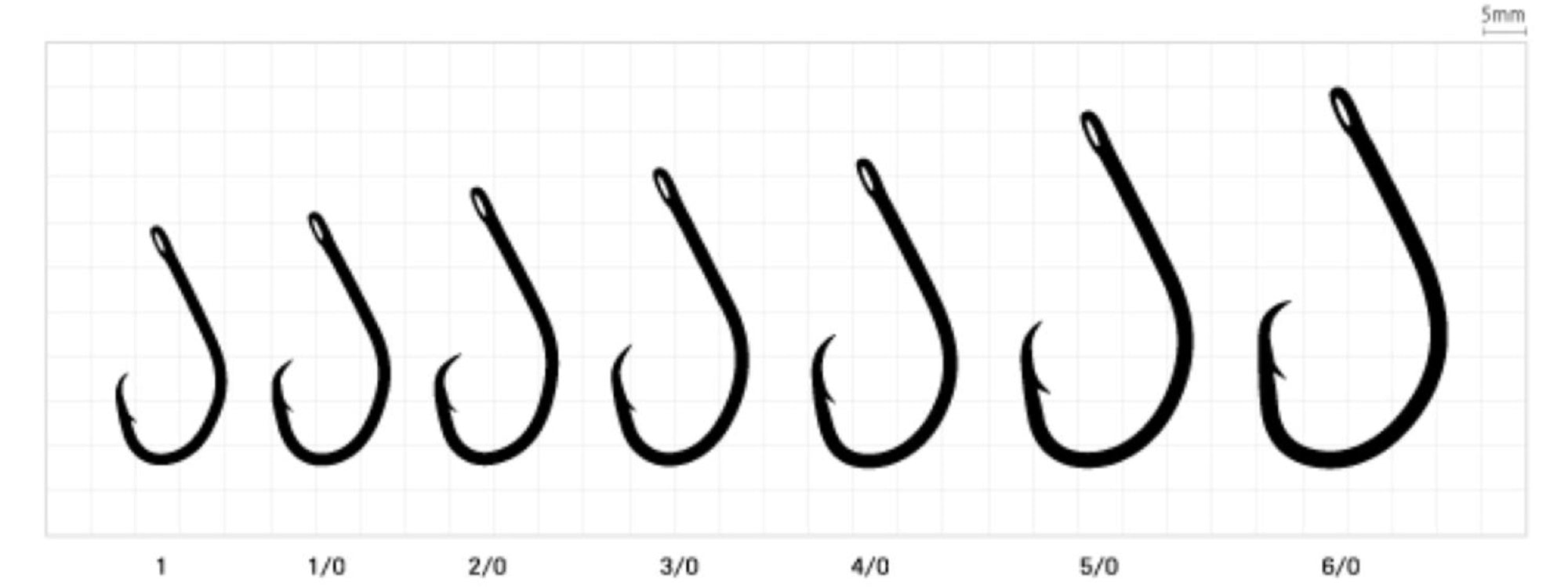 Sasame F-301 Live Circle Bait Hook Size 3/0 (4378)