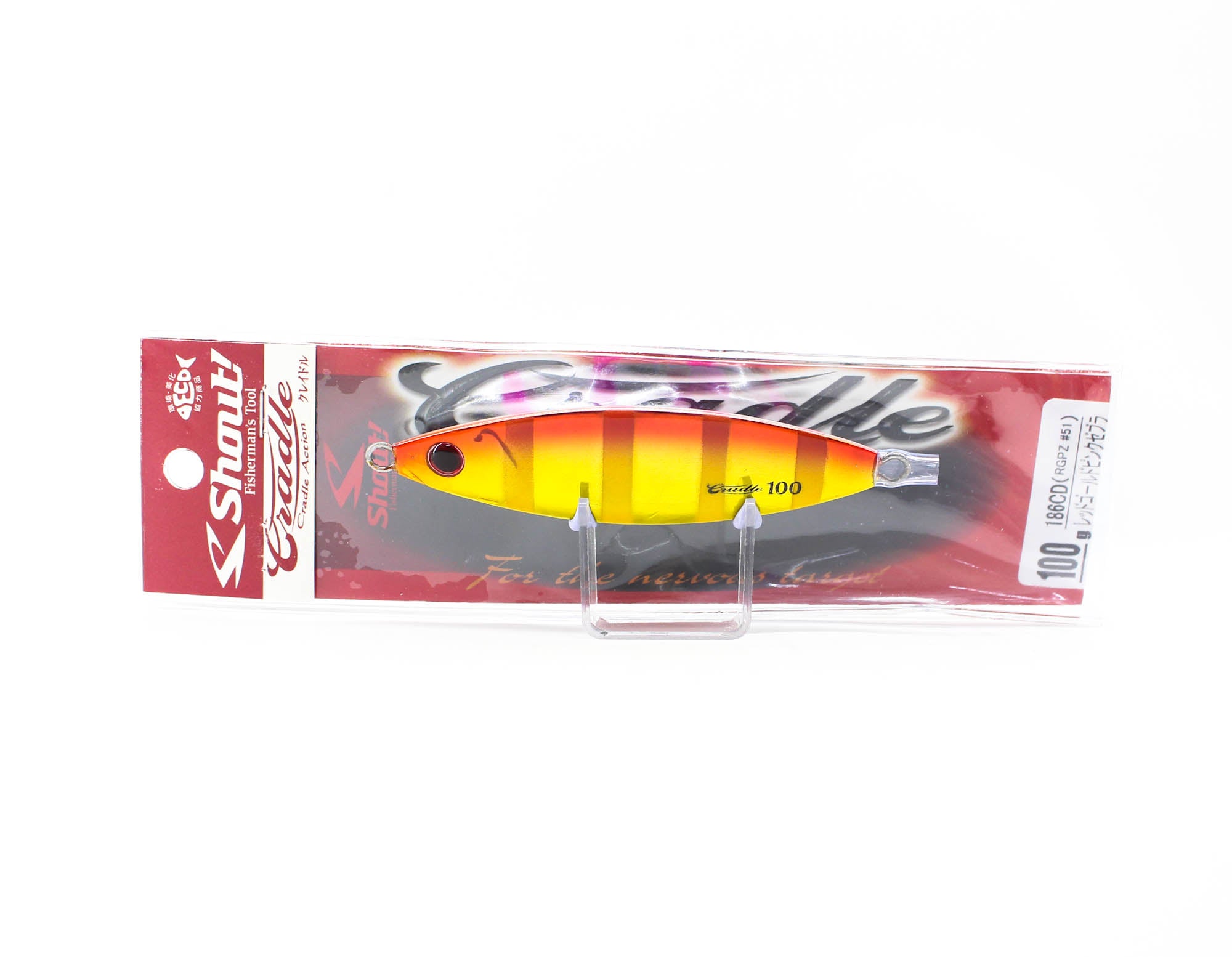 Shout 186-CD Metal Jig Cradle Slow Fall 100 grams RGPZ (2745)