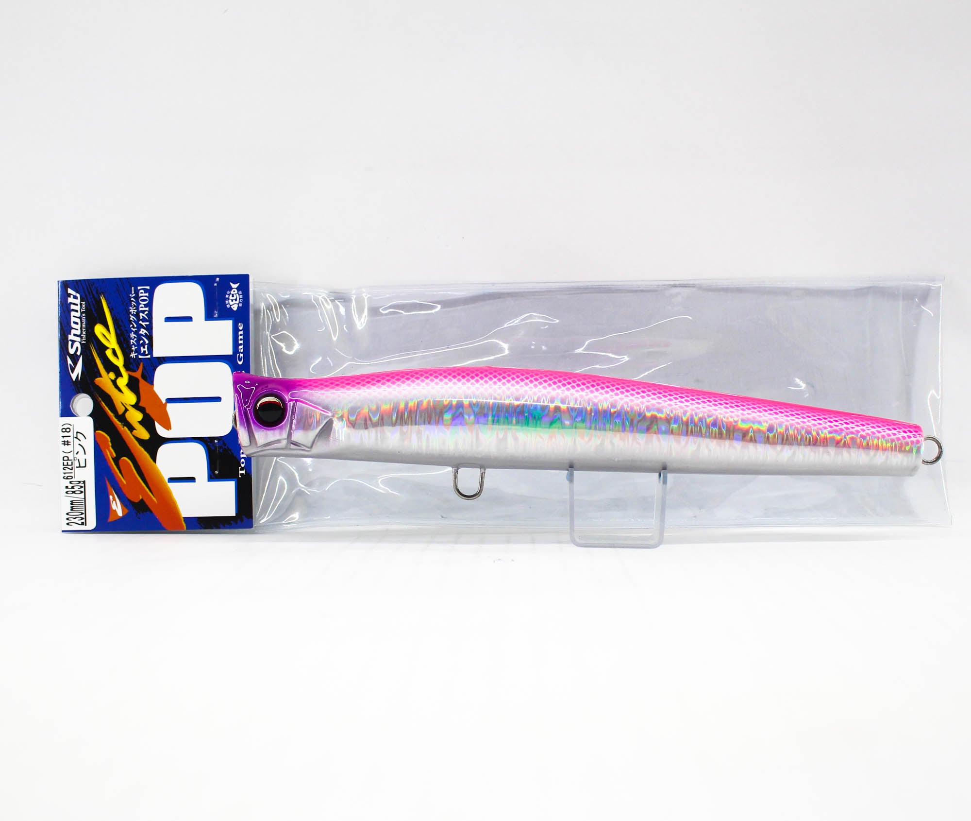 Shout 612-EP Entice Pop Floating Popper Lure 230 mm 85 grams #18 (8631)