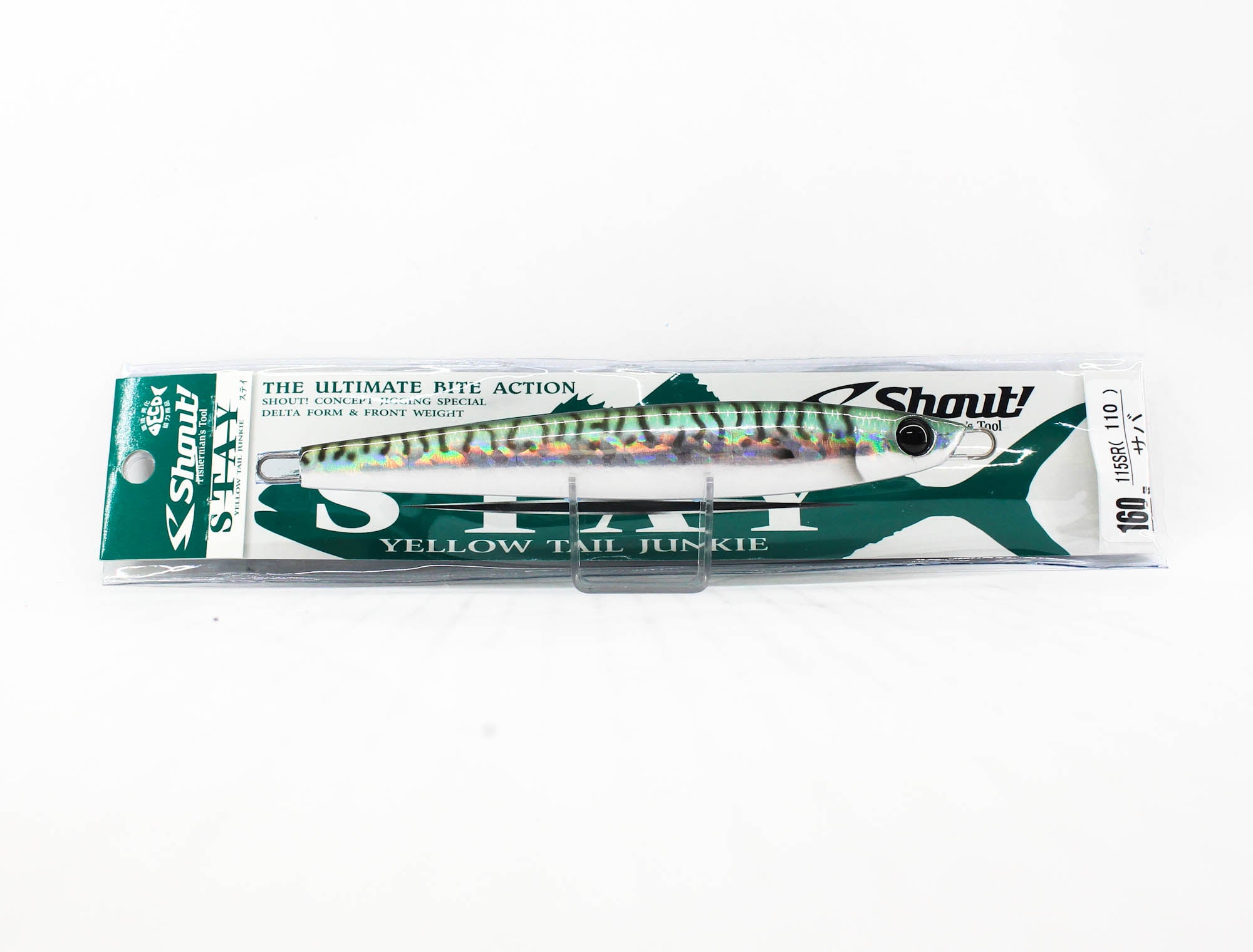 Shout 115-SR Metal Jig Stay 160 grams #110 (5394)