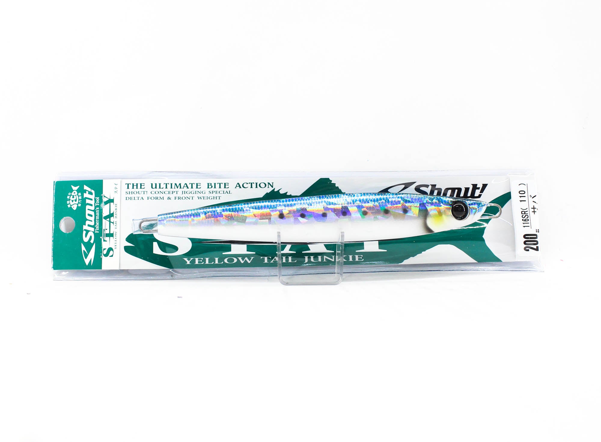 Shout 116-SR Metal Jig Stay 200 grams Real Color #26 (5400)