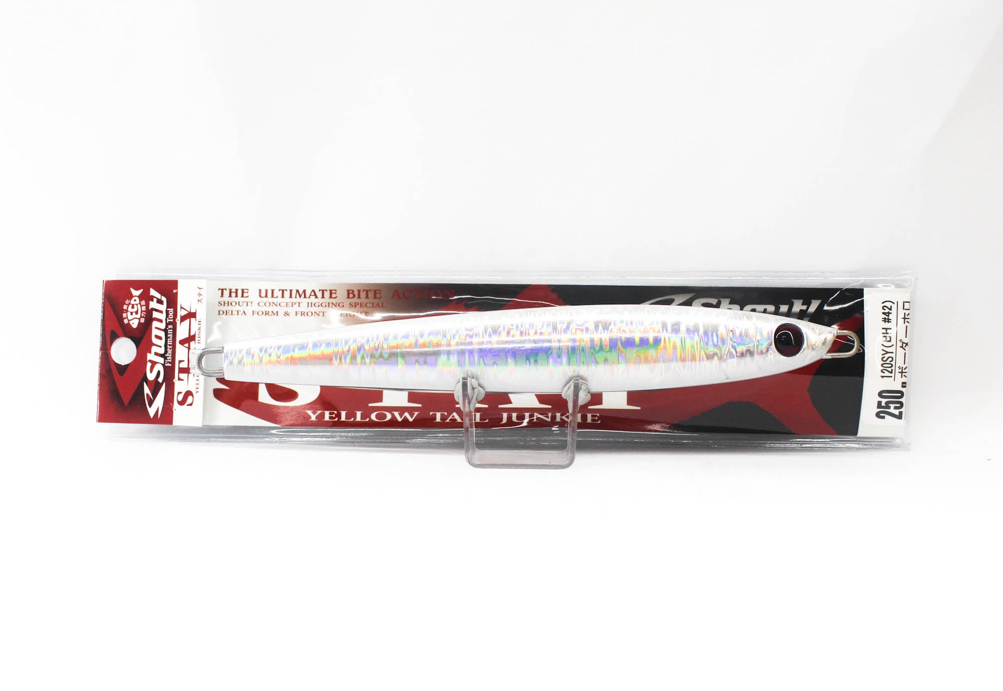 Shout 120-SY Metal Jig Stay 250 grams 42 (6063)