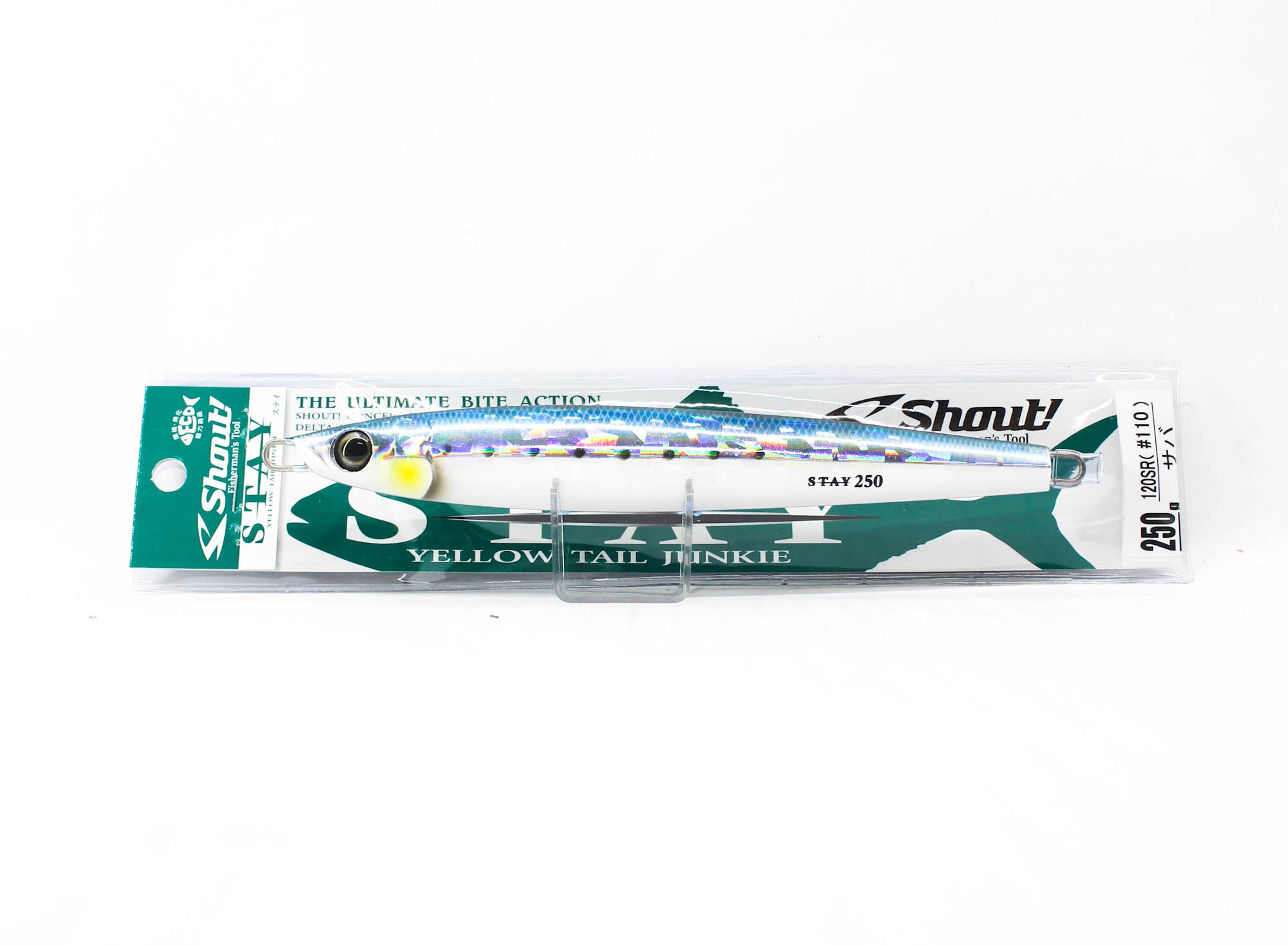 Shout 120-SR Metal Jig Stay 250 grams Real Color #26 (6155)