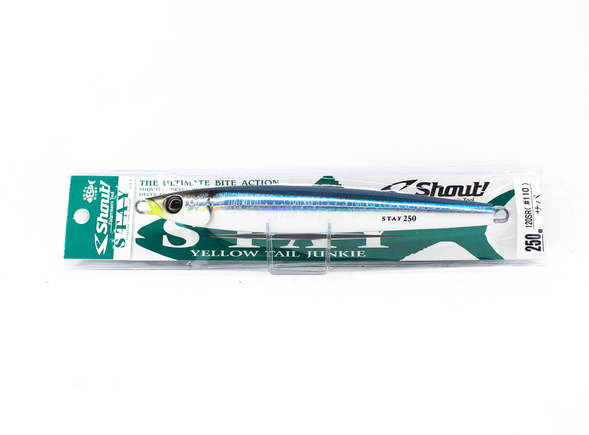 Shout 120-SR Metal Jig Stay 250 grams Real Color #27 (6162)