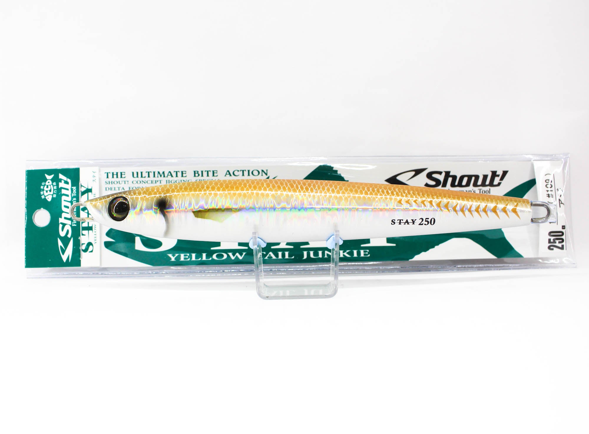 Shout 120-SR Metal Jig Stay 250 grams Real Color #109 (6186)