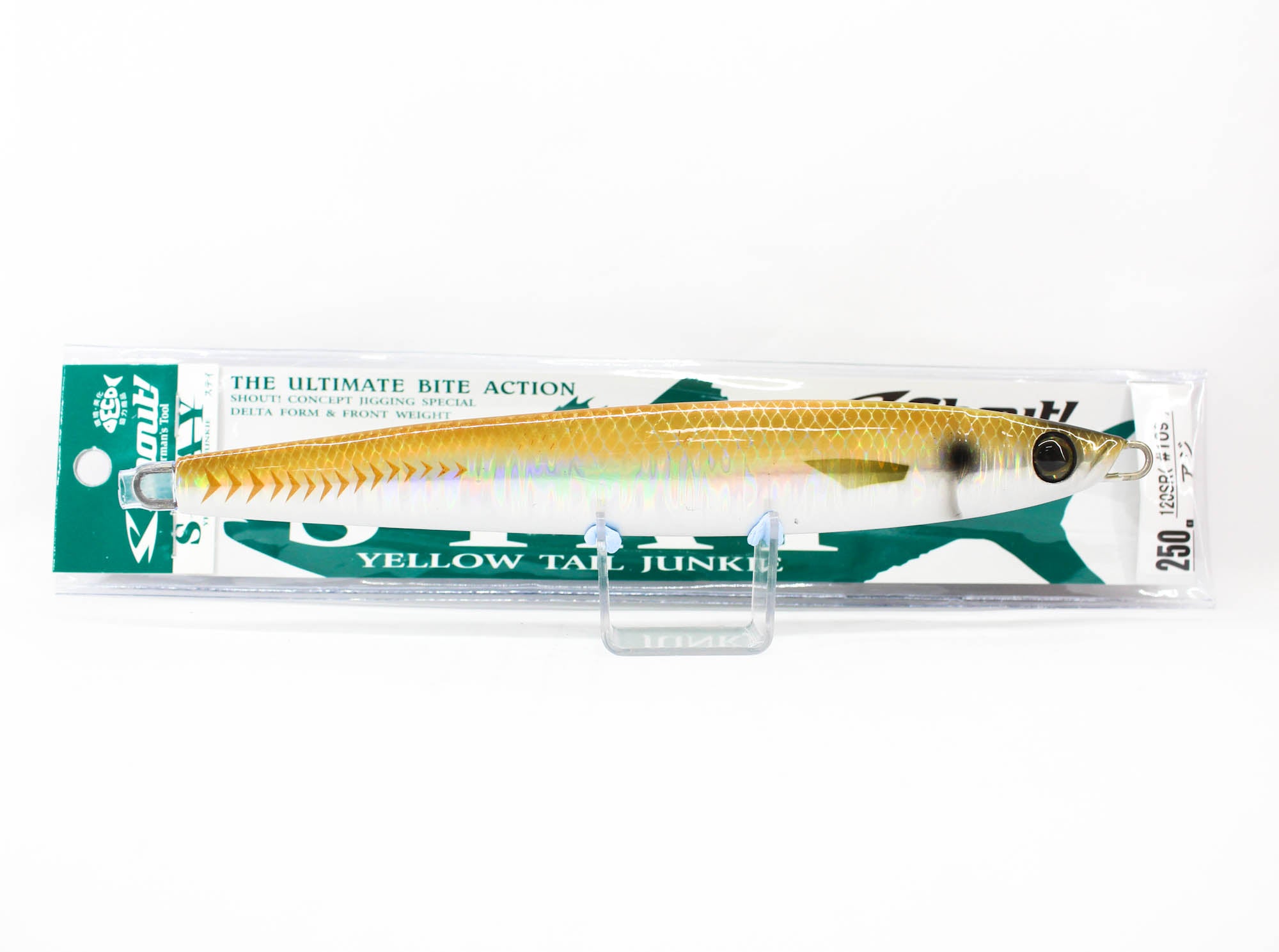Shout 120-SR Metal Jig Stay 250 grams Real Color #109 (6186)