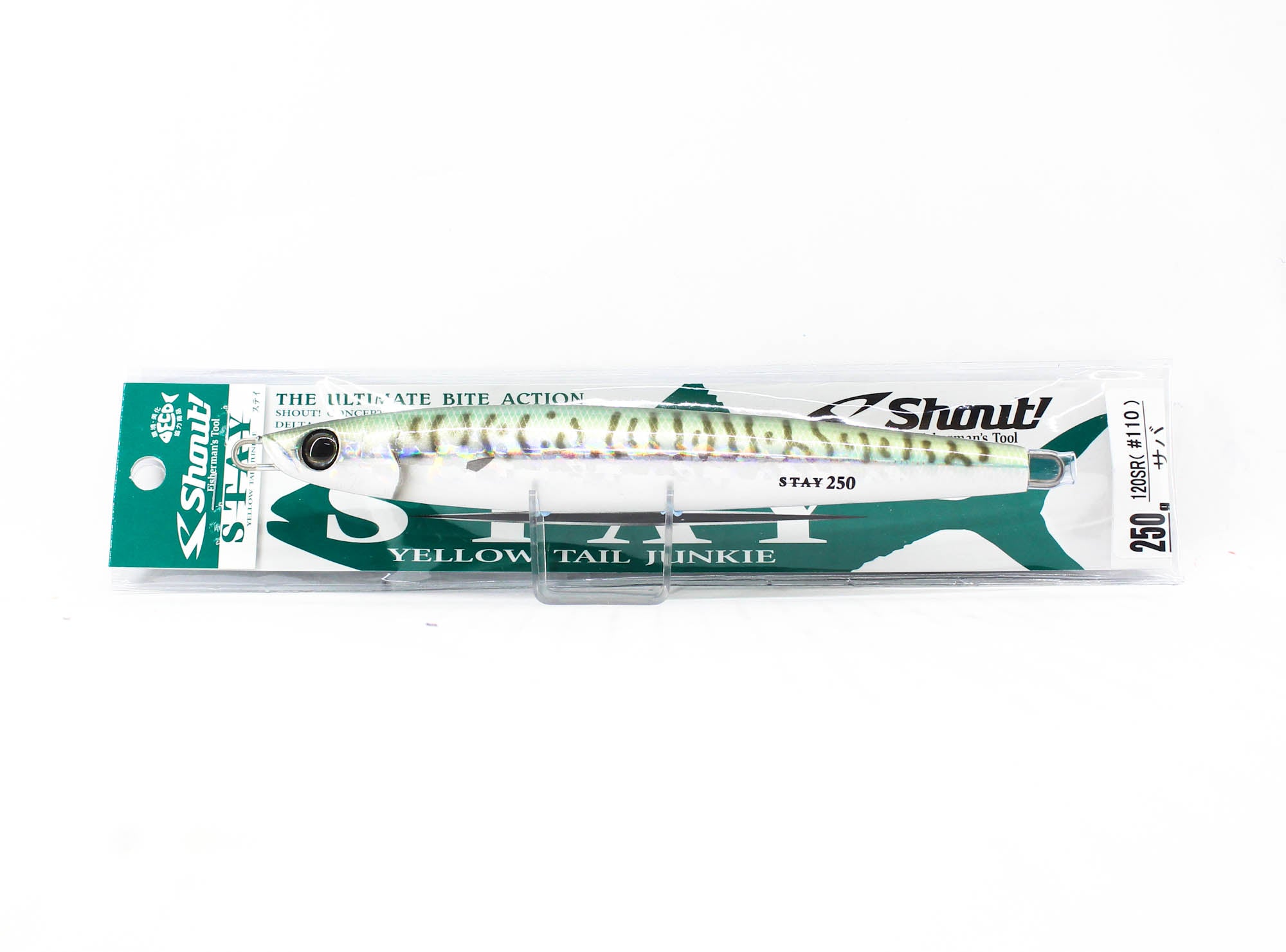 Shout 120-SR Metal Jig Stay 250 grams Real Color #110 (6193)