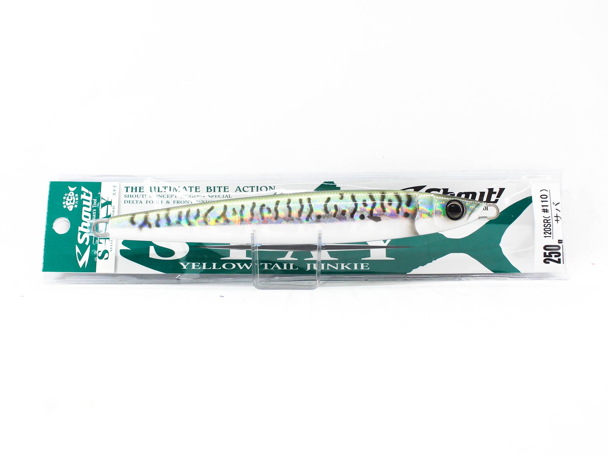 Shout 120-SR Metal Jig Stay 250 grams Real Color #110 (6193)