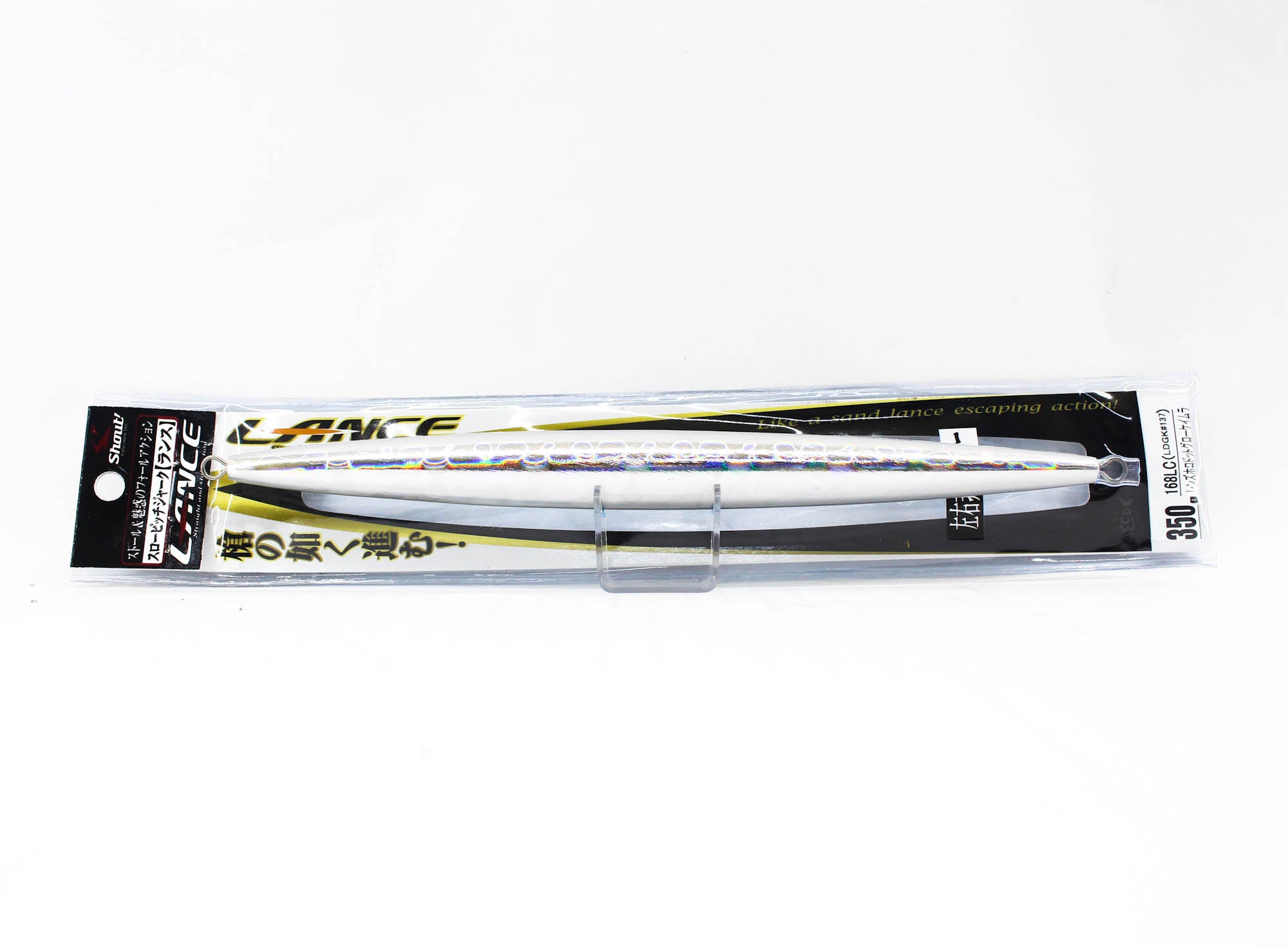 Shout 168-LC Metal Jig Lance Slow Fall Long 350 grams #24 (0127)