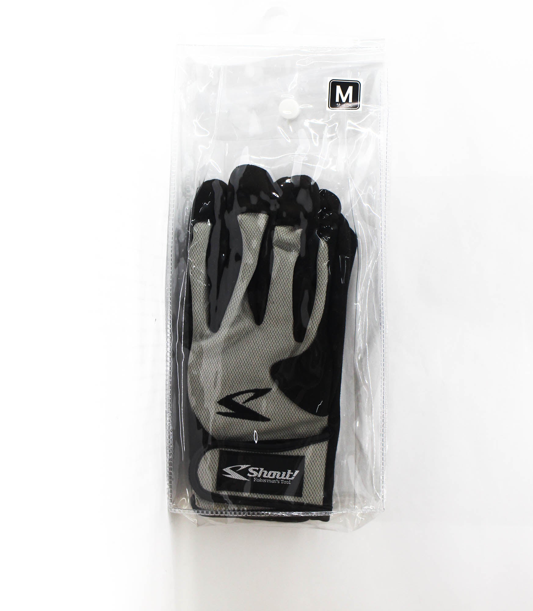 Shout 726-SG Short Mesh Glove Gray Size M (0646)