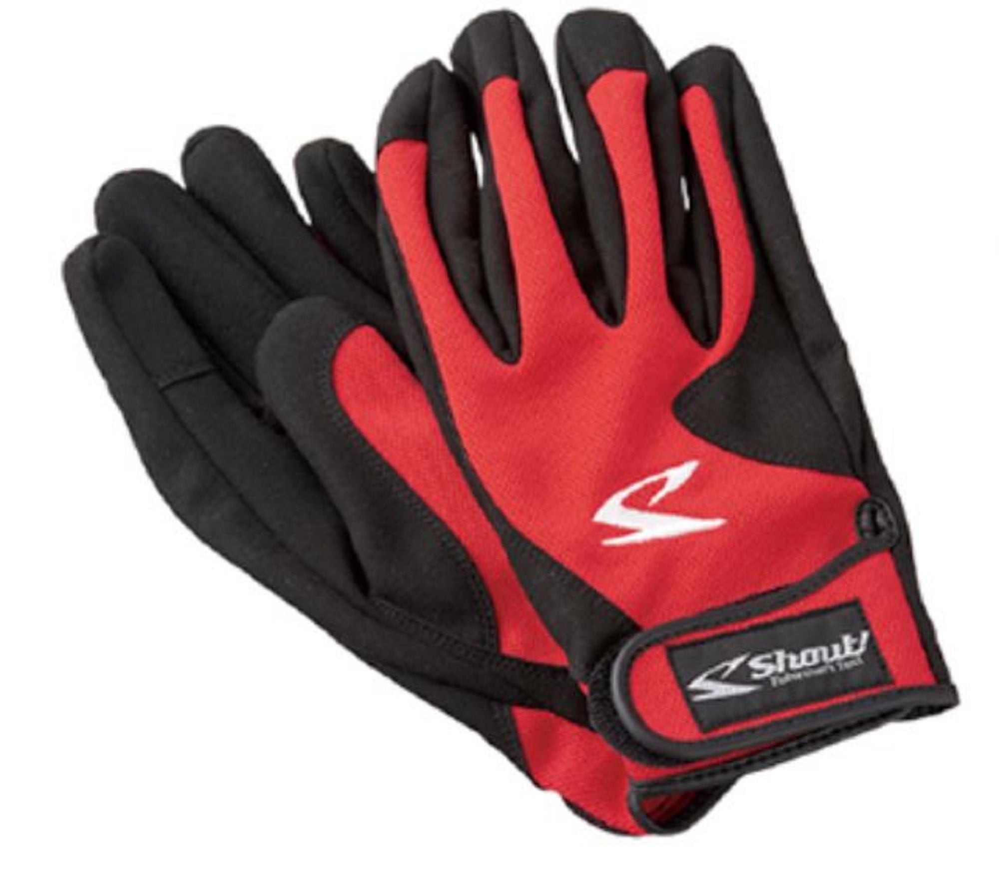 Shout 727-SG Short Mesh Glove Red Size L (0707)