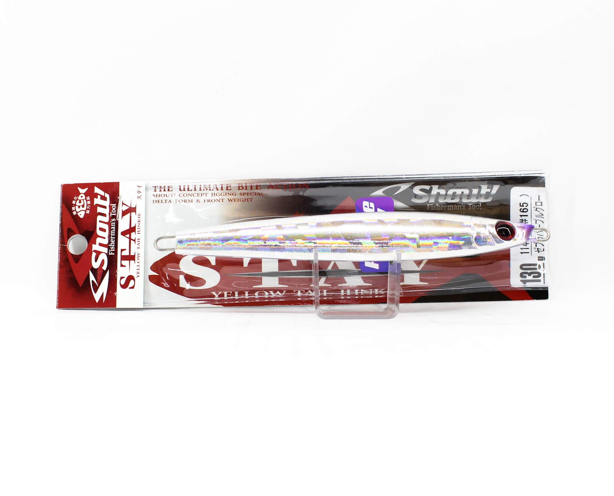 Shout 114-SY Metal Jig Stay 130 grams #165 (3432)