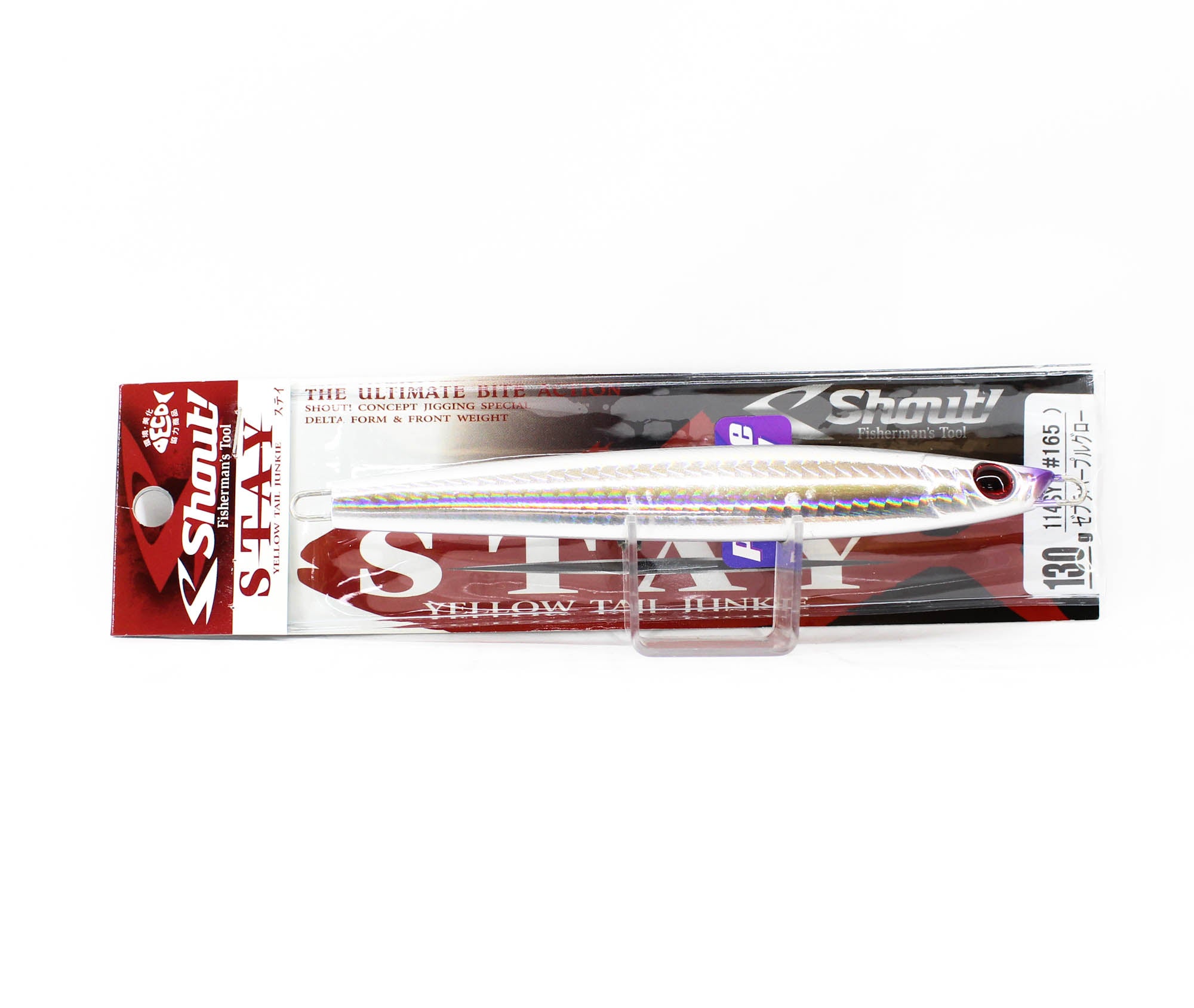 Shout 114-SY Metal Jig Stay 130 grams #167 (3456)