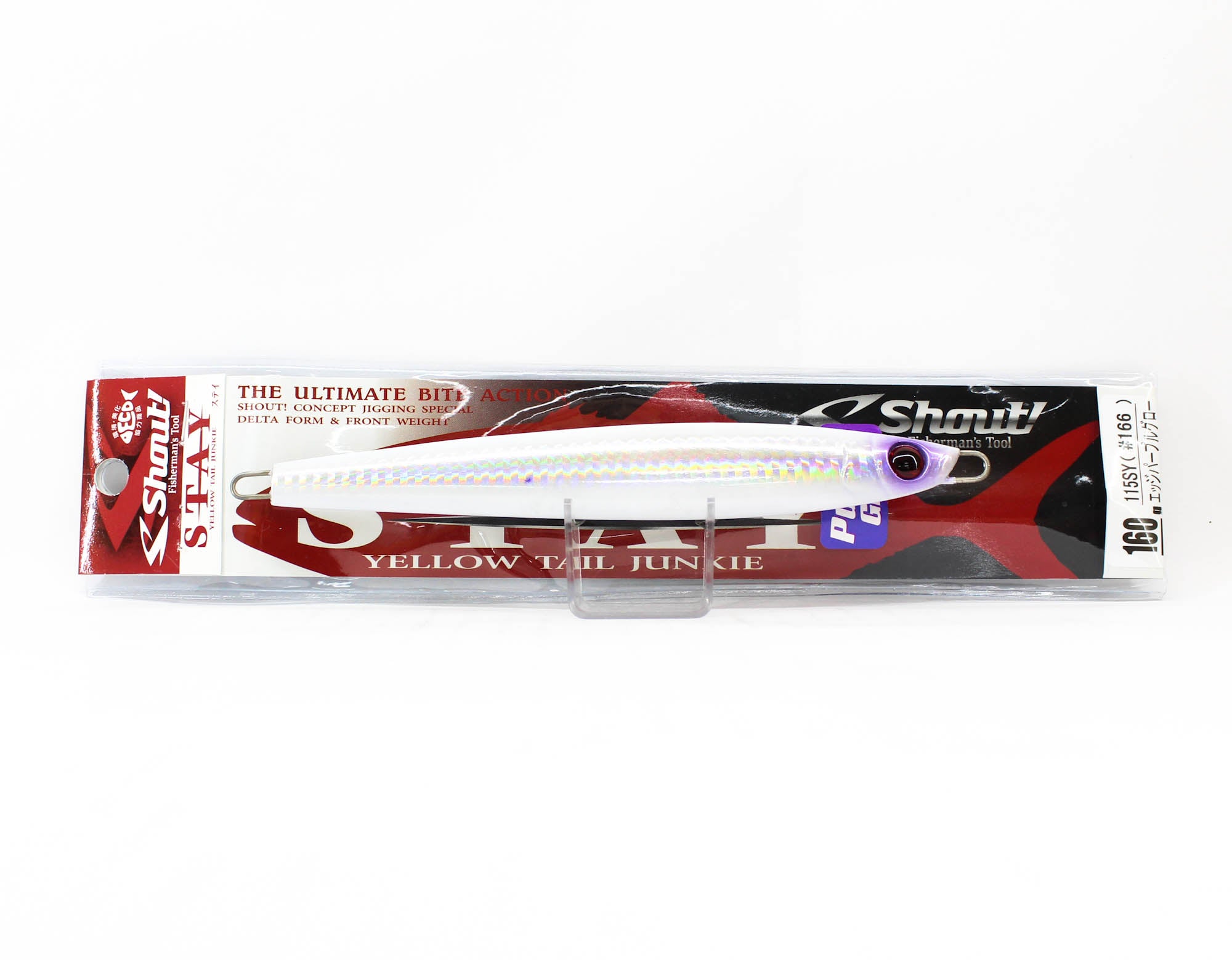 Shout 115-SY Metal Jig Stay 160 grams #166 (3470)