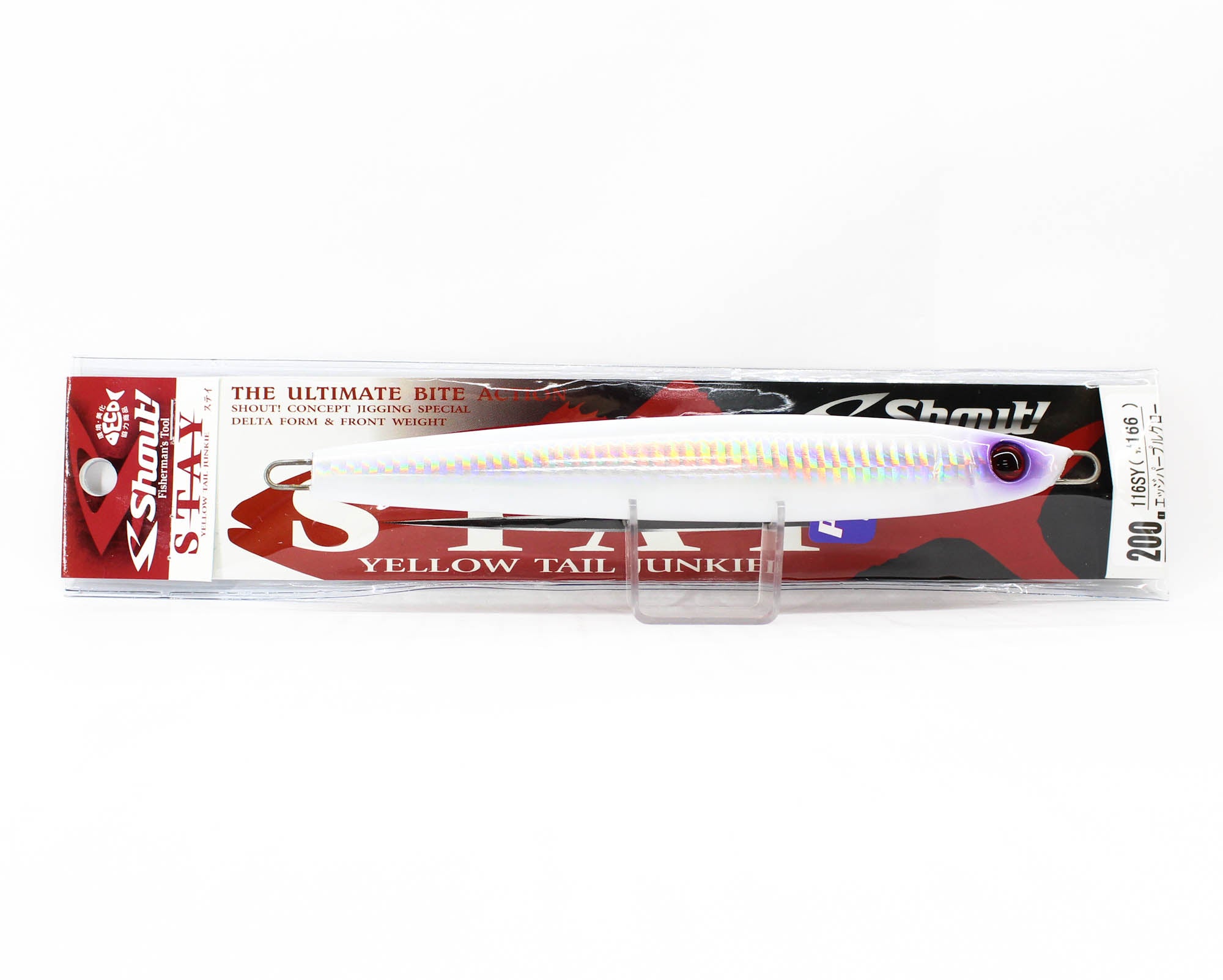 Shout 116-SY Metal Jig Stay 200 grams #166 (3500)