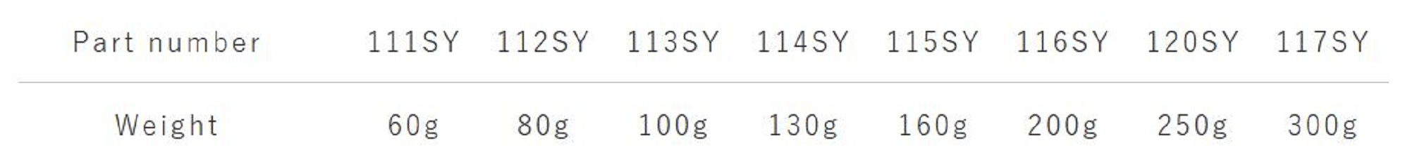 Shout 117-SY Metal Jig Stay 300 grams #165 (3524)