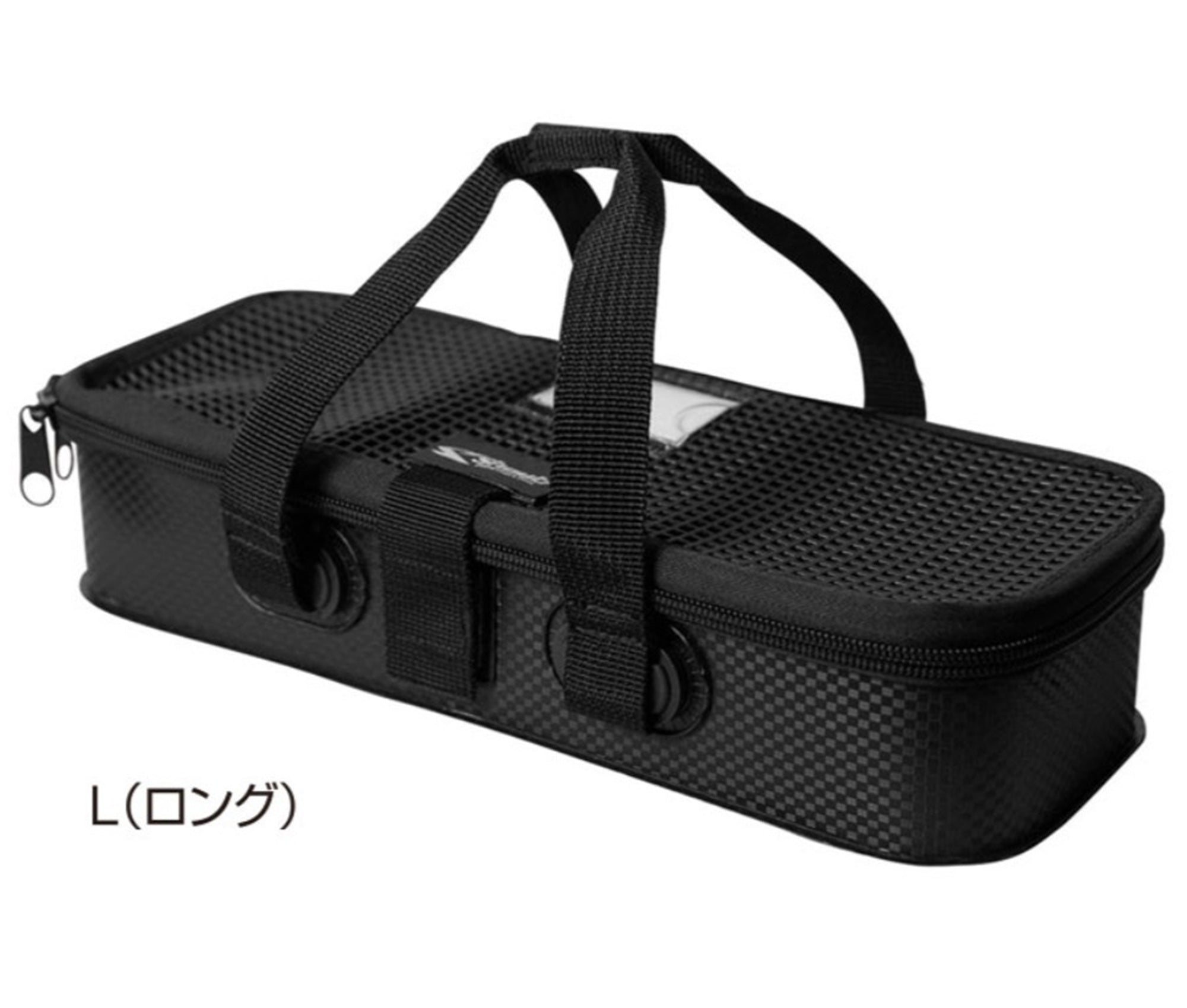 Shout 550-MB Bag Mesh Zabutto 7 x 13.5 x 34 cm Size L Black (5924)