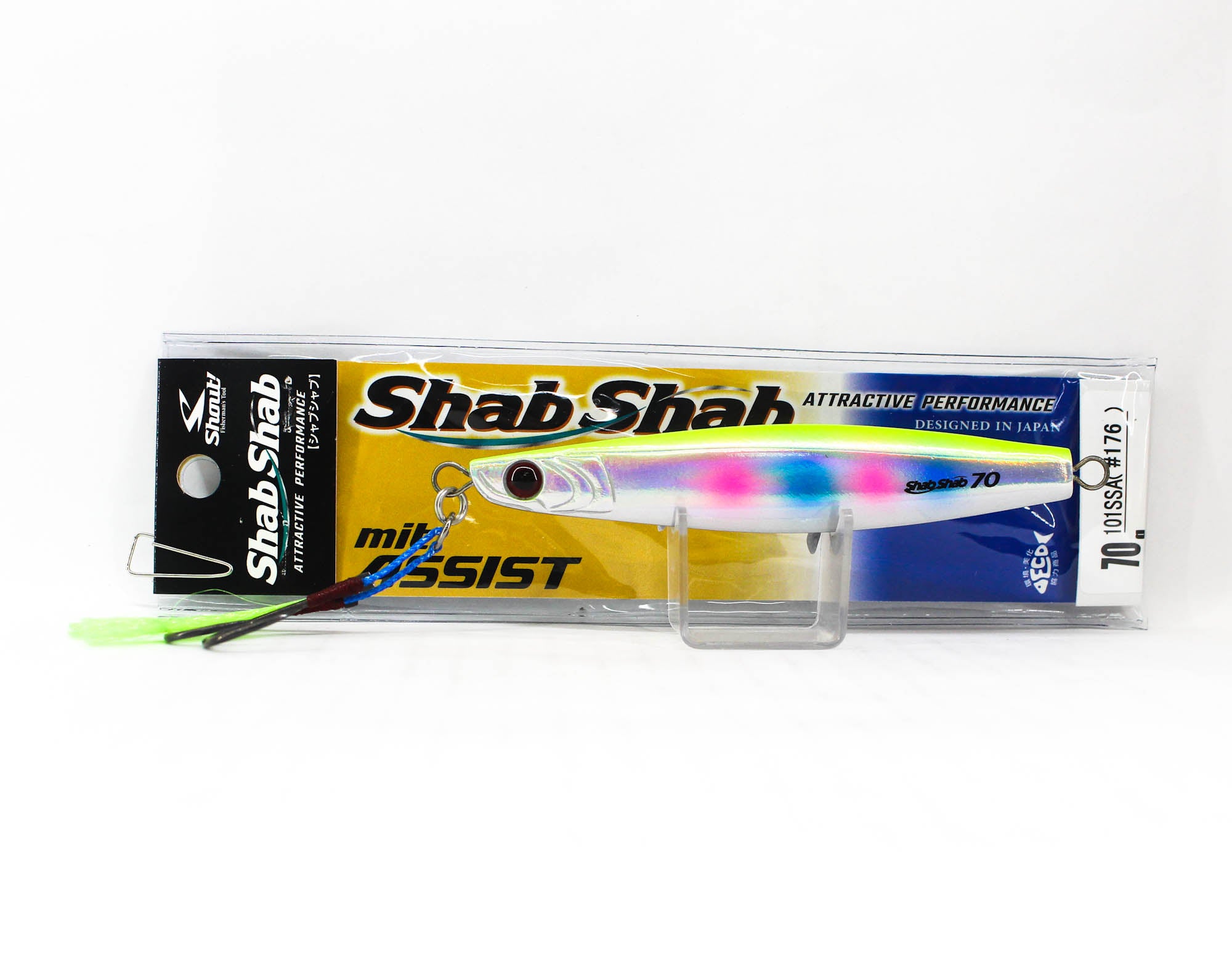 Shout 101-SSA Metal Jig Shab Shab Mit Assist 70 grams 176 (6013)