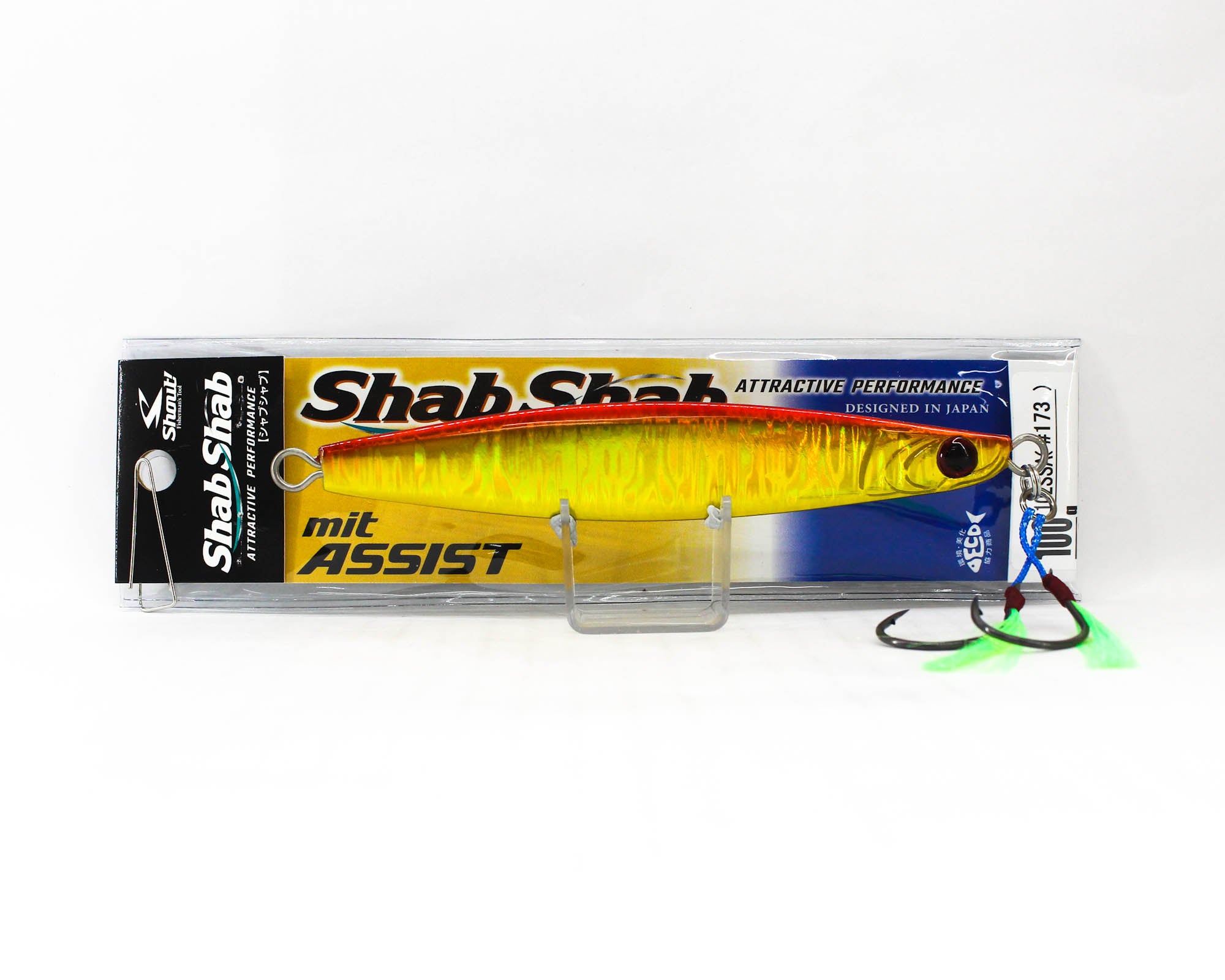 Shout 102-SSA Metal Jig Shab Shab Mit Assist 100 grams 173 (6075)