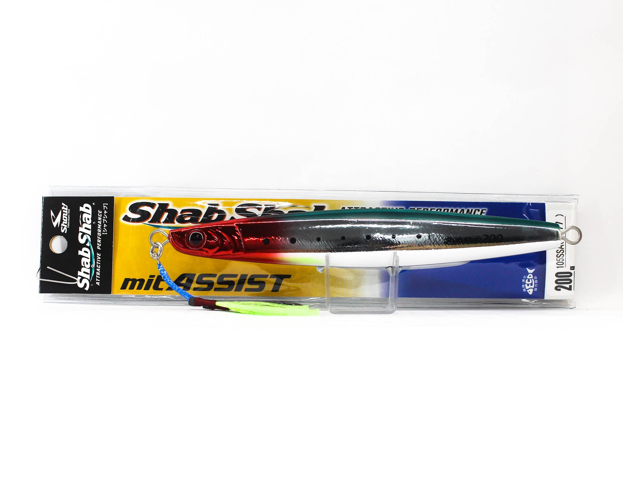 Shout 105-SSA Metal Jig Shab Shab Mit Assist 200 grams 177 (6297)