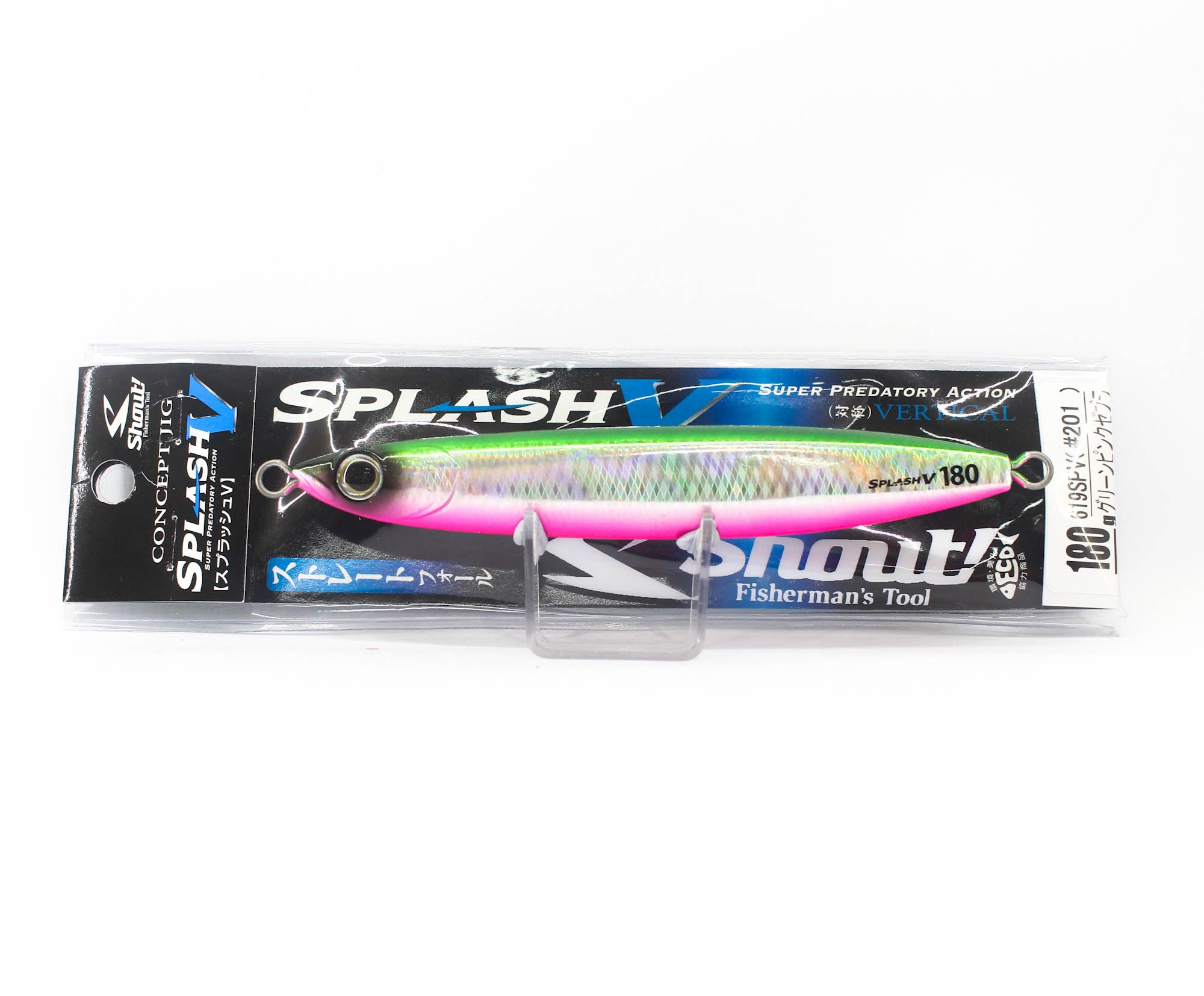 Shout 619-SPV Metal Jig Splash V 180 grams 201 (7560)