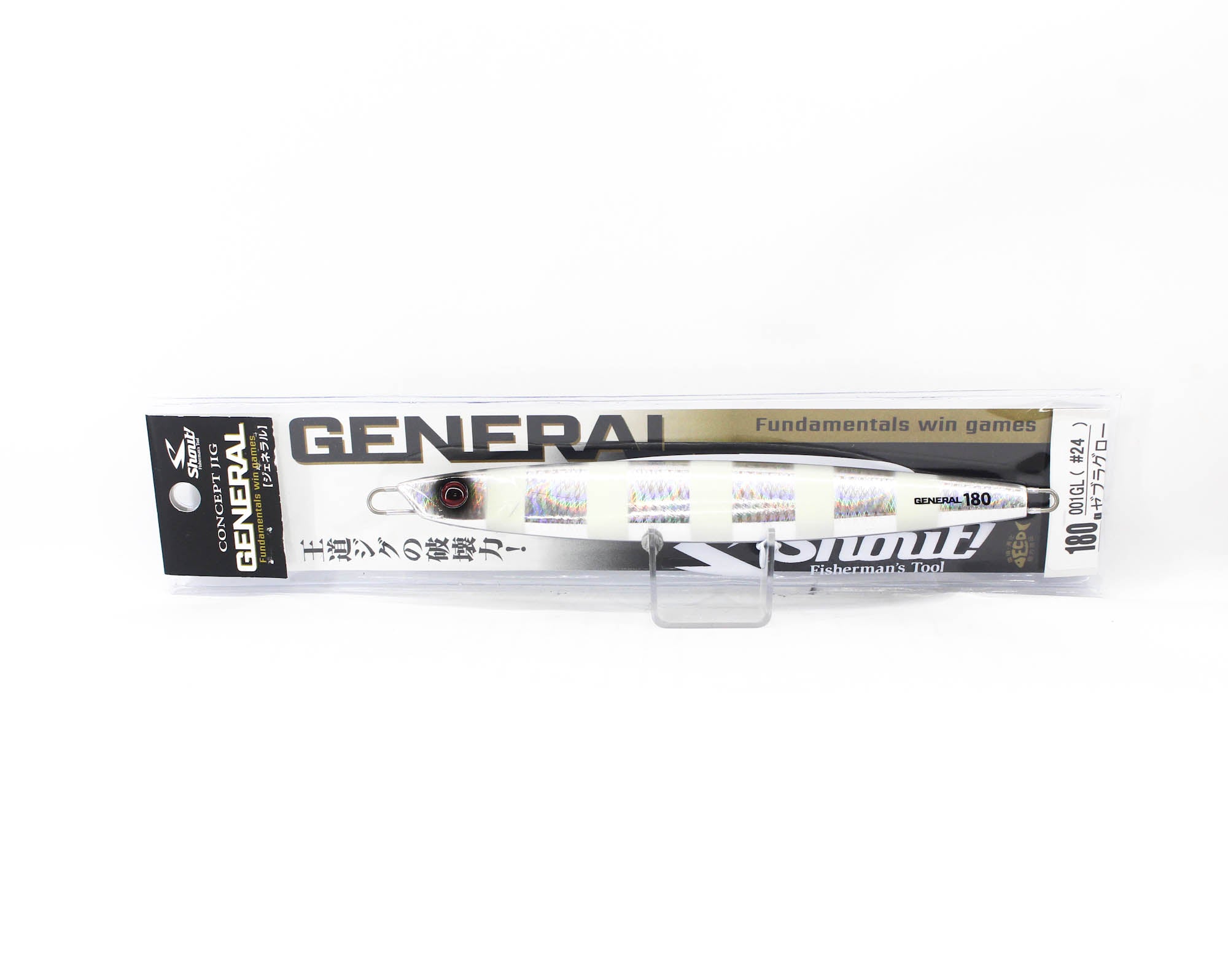 Shout 001GL Metal Jig General 180 grams #24 (8321)