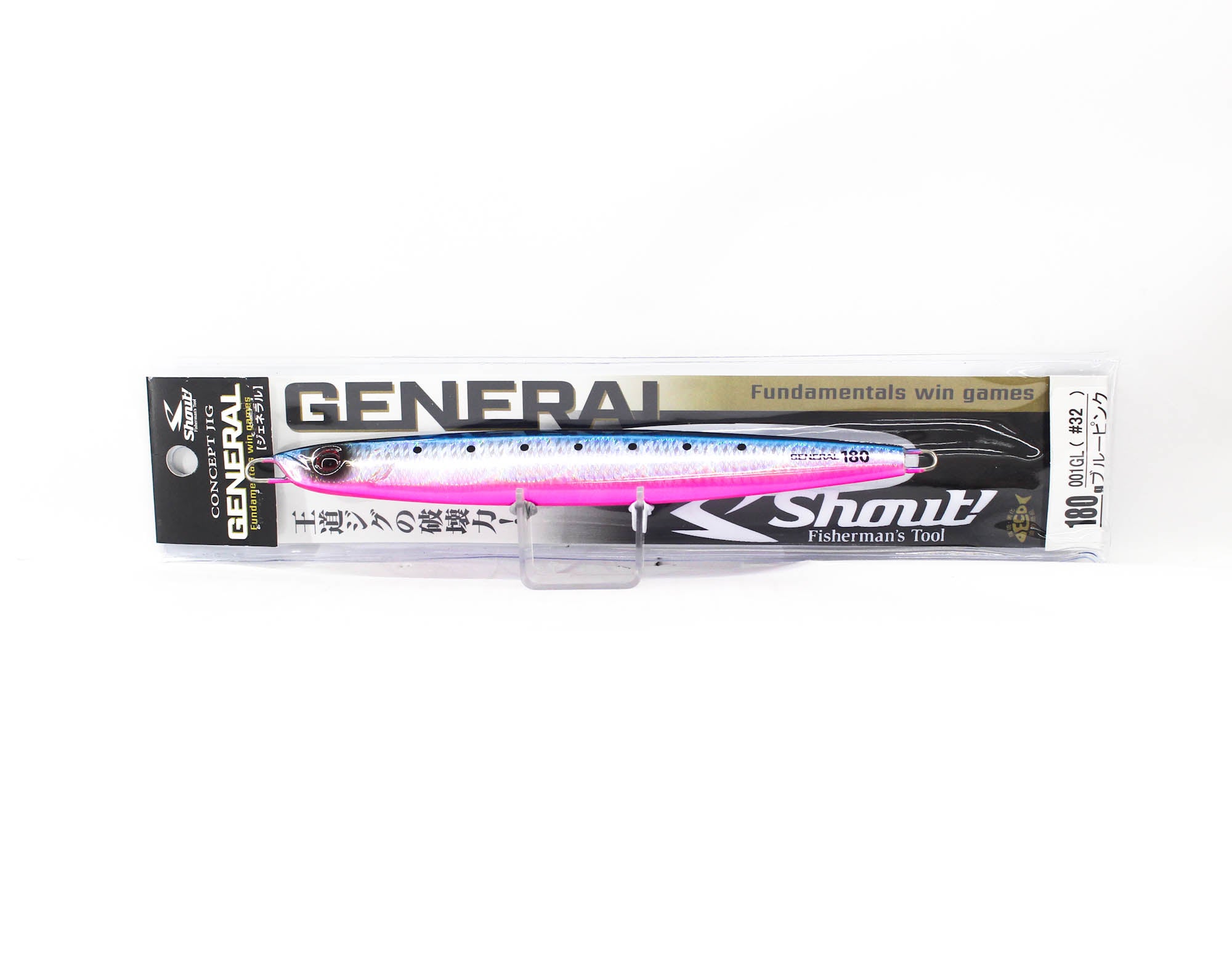 Shout 001GL Metal Jig General 180 grams #32 (8338)