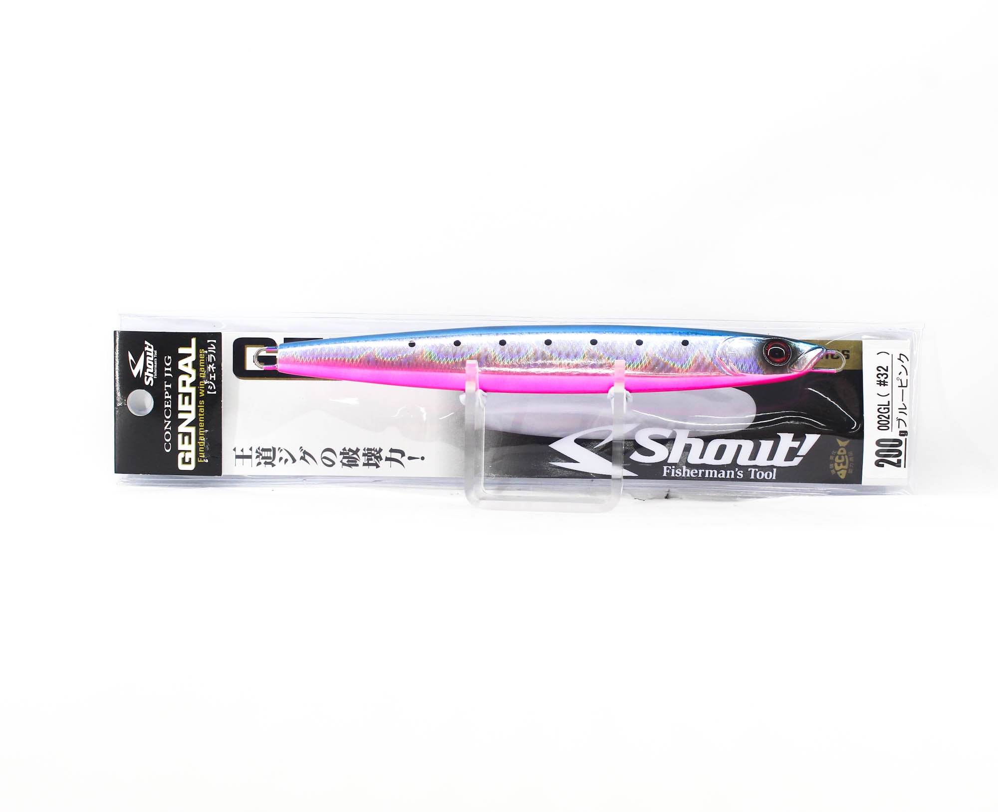Shout 002GL Metal Jig General 200 grams #32 (8437)