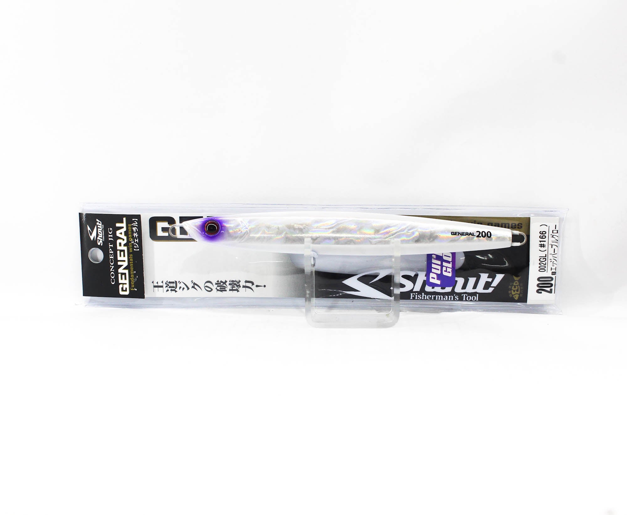 Shout 002GL Metal Jig General 200 grams #166 (8499)