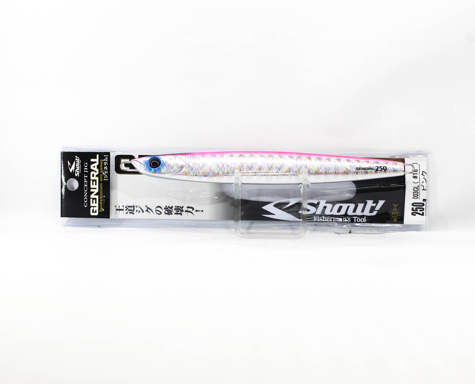 Shout 003GL Metal Jig General 250 grams #18 (8505)