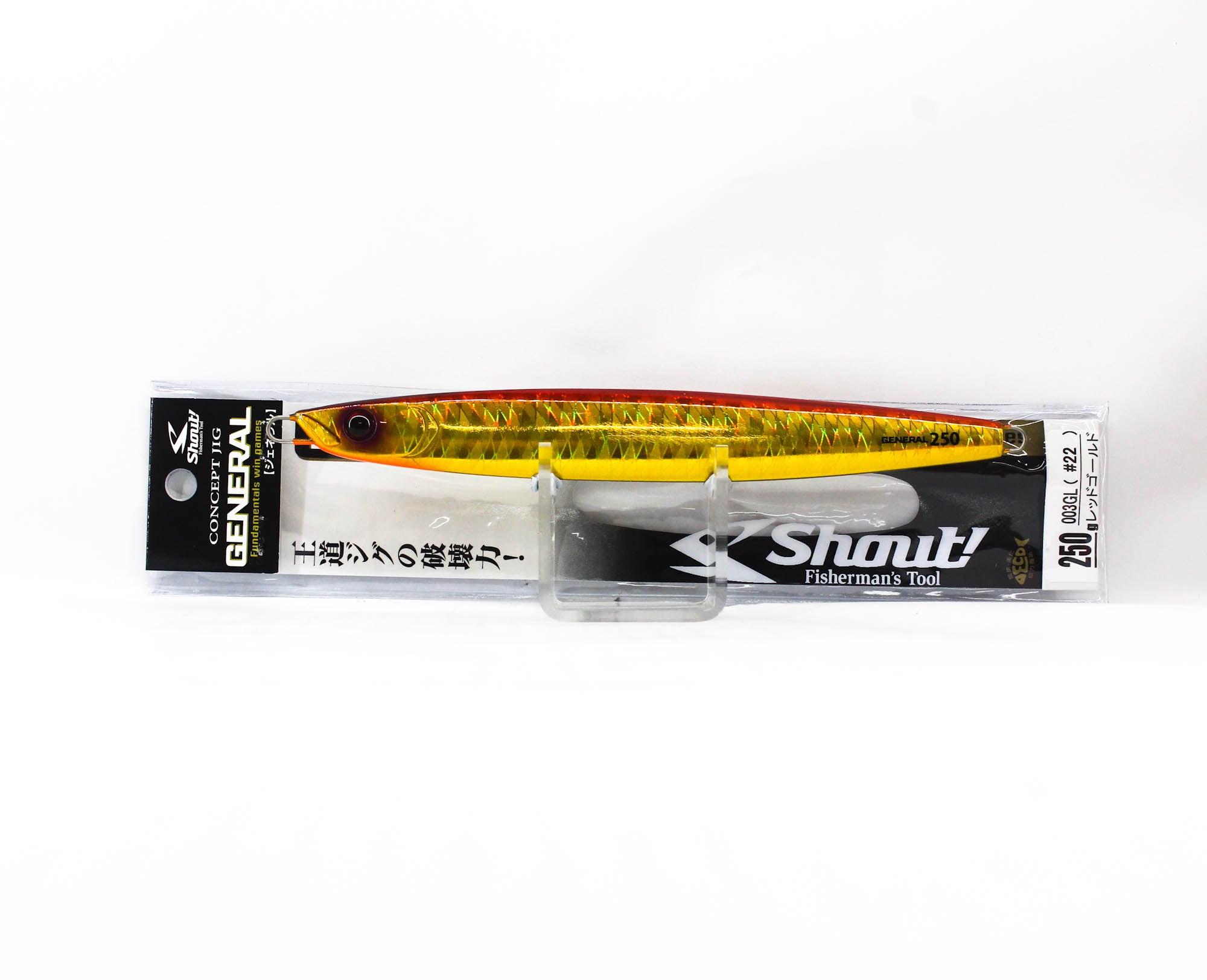 Shout 003GL Metal Jig General 250 grams #22 (8512)