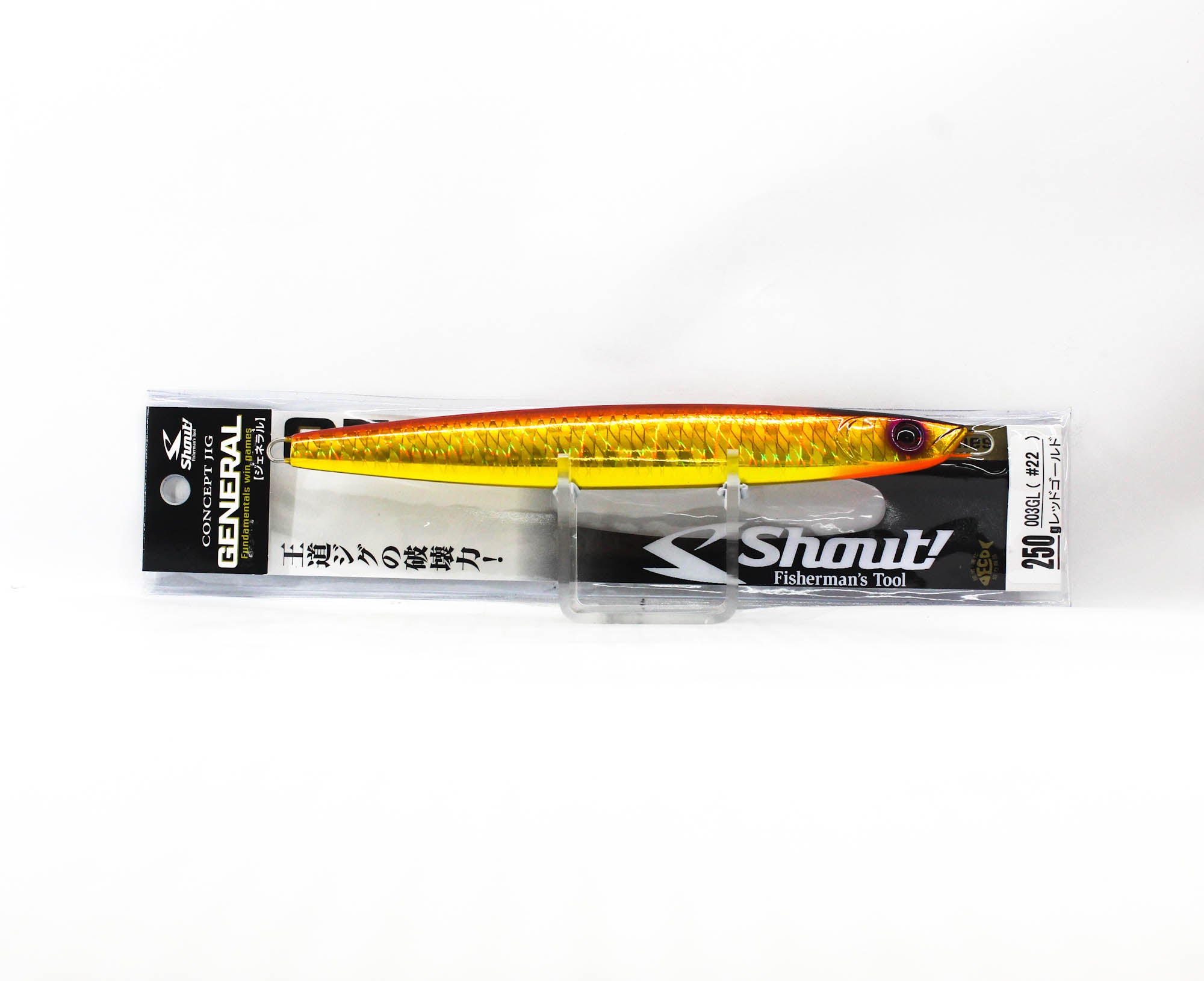 Shout 003GL Metal Jig General 250 grams #22 (8512)