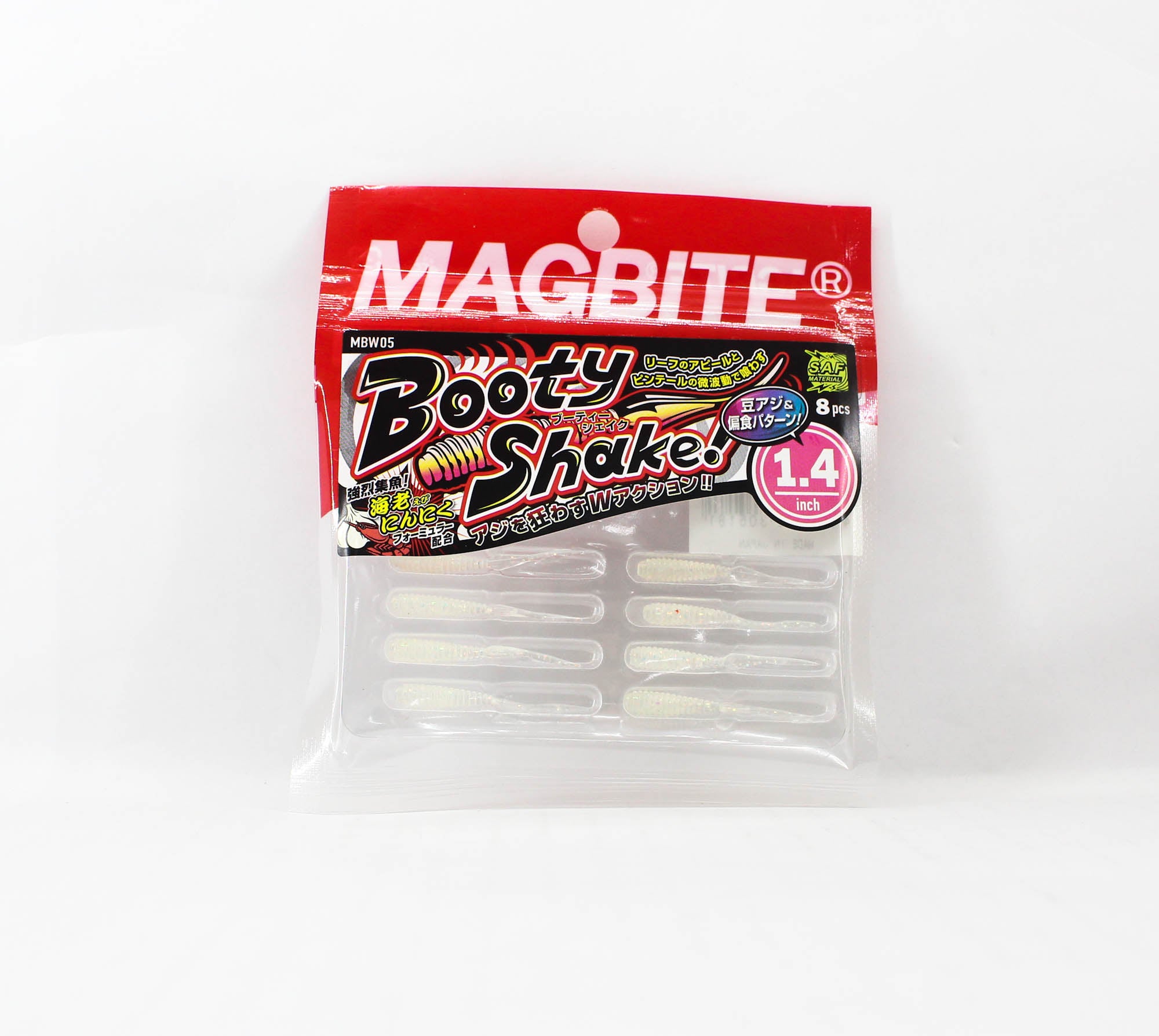 Harimitsu Magbite MBW05 Soft Lure Booty Shake 1.4 Inch 02 (5181)