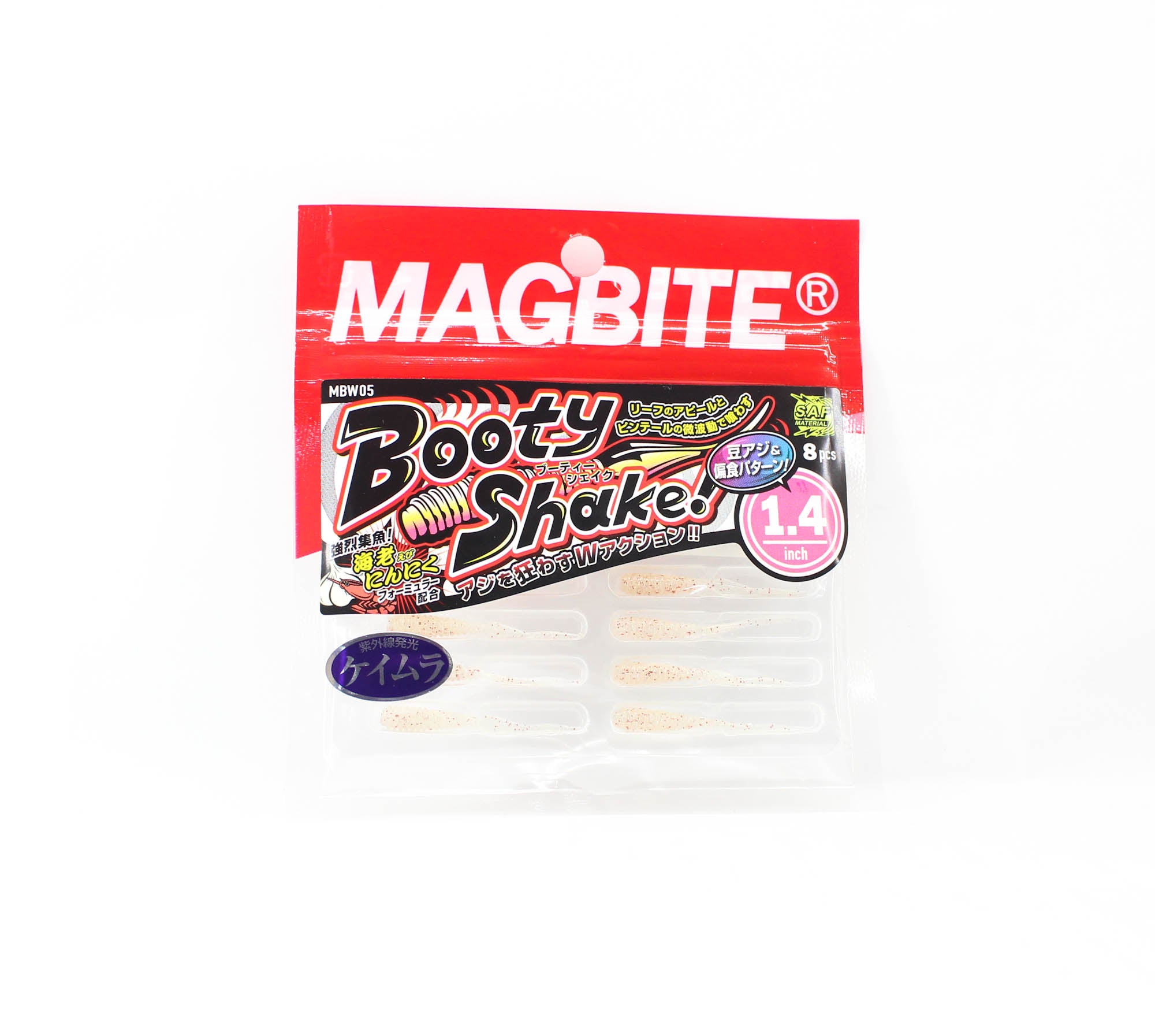 Harimitsu Magbite MBW05 Soft Lure Booty Shake 1.4 Inch 03 (5198)