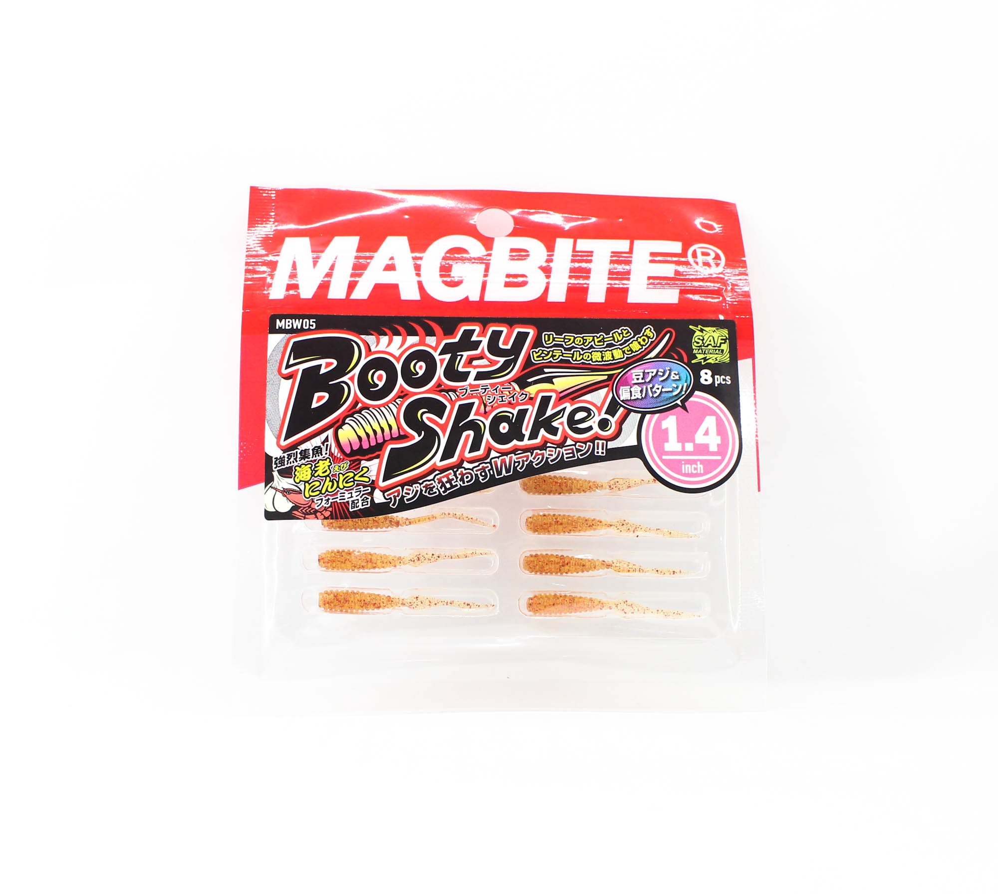 Harimitsu Magbite MBW05 Soft Lure Booty Shake 1.4 Inch 04 (5204)