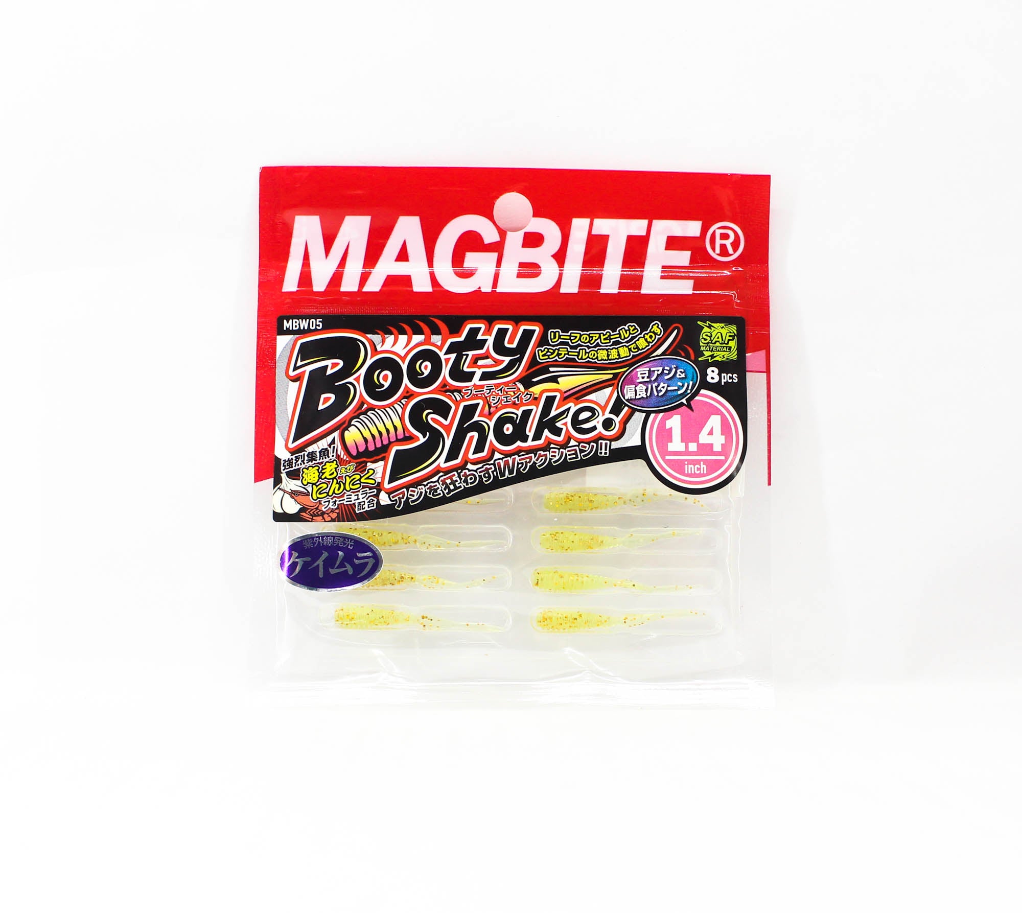 Harimitsu Magbite MBW05 Soft Lure Booty Shake 1.4 Inch 05 (5211)