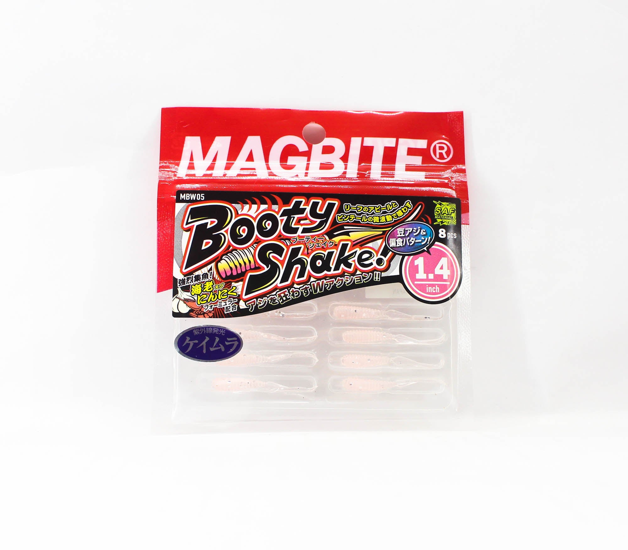Harimitsu Magbite MBW05 Soft Lure Booty Shake 1.4 Inch 06 (5228)