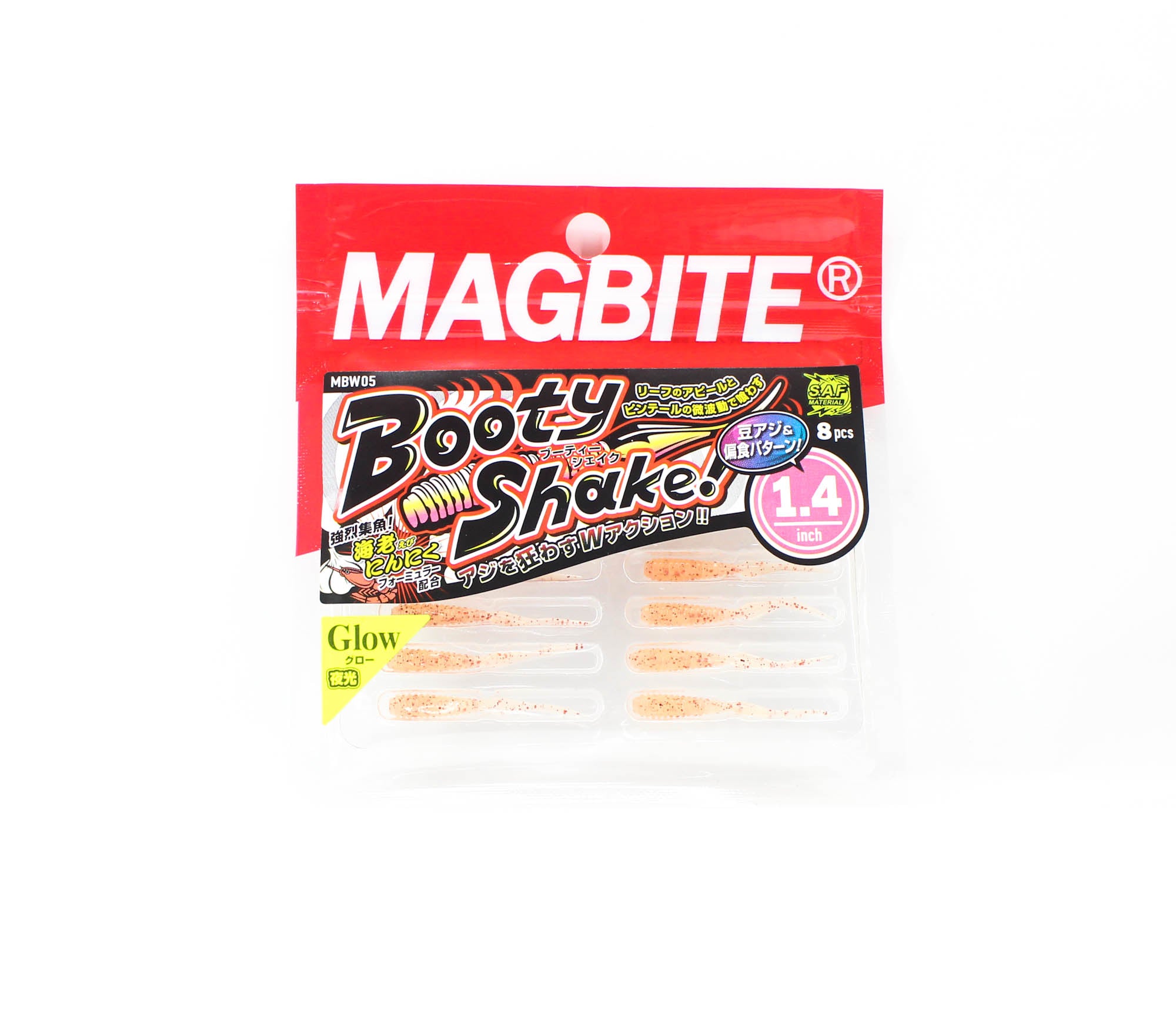 Harimitsu Magbite MBW05 Soft Lure Booty Shake 1.4 Inch 07 (5235)