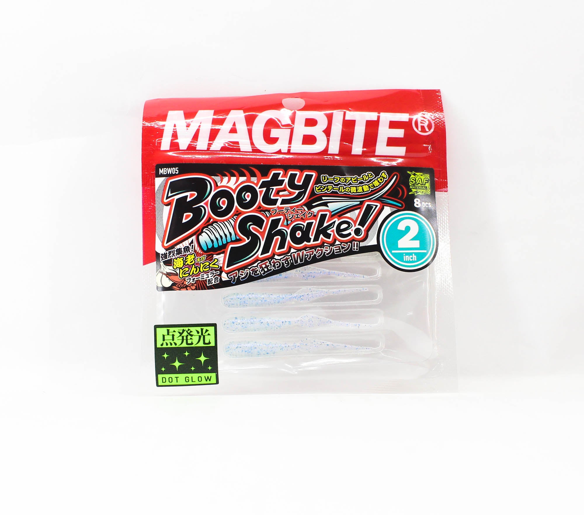 Harimitsu Magbite MBW05 Soft Lure Booty Shake 2 Inch 13 (5778)