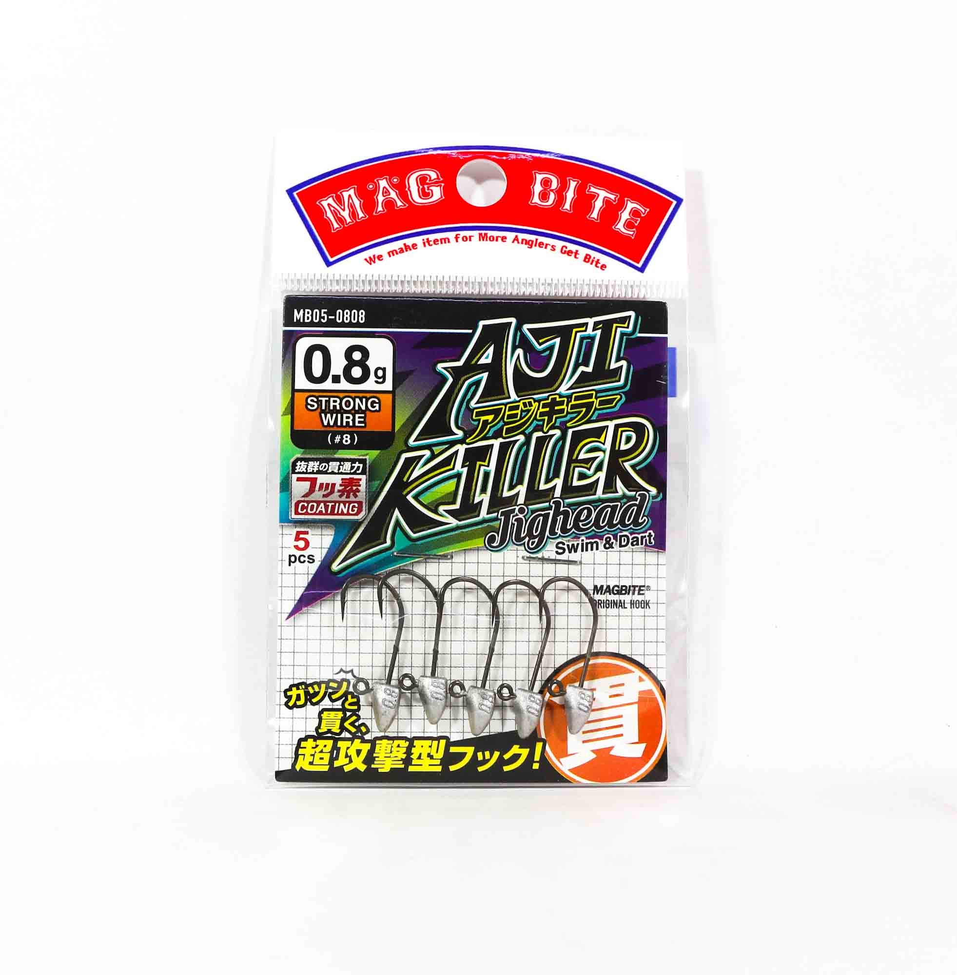 Harimitsu Magbite MB05 Jighead Aji Killer 0.8 grams size 8 (5990)