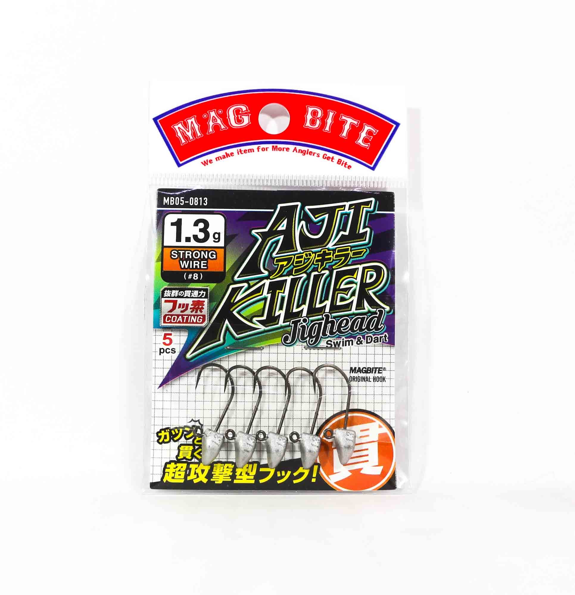 Harimitsu Magbite MB05 Jighead Aji Killer 1.3 grams size 8 (6010)