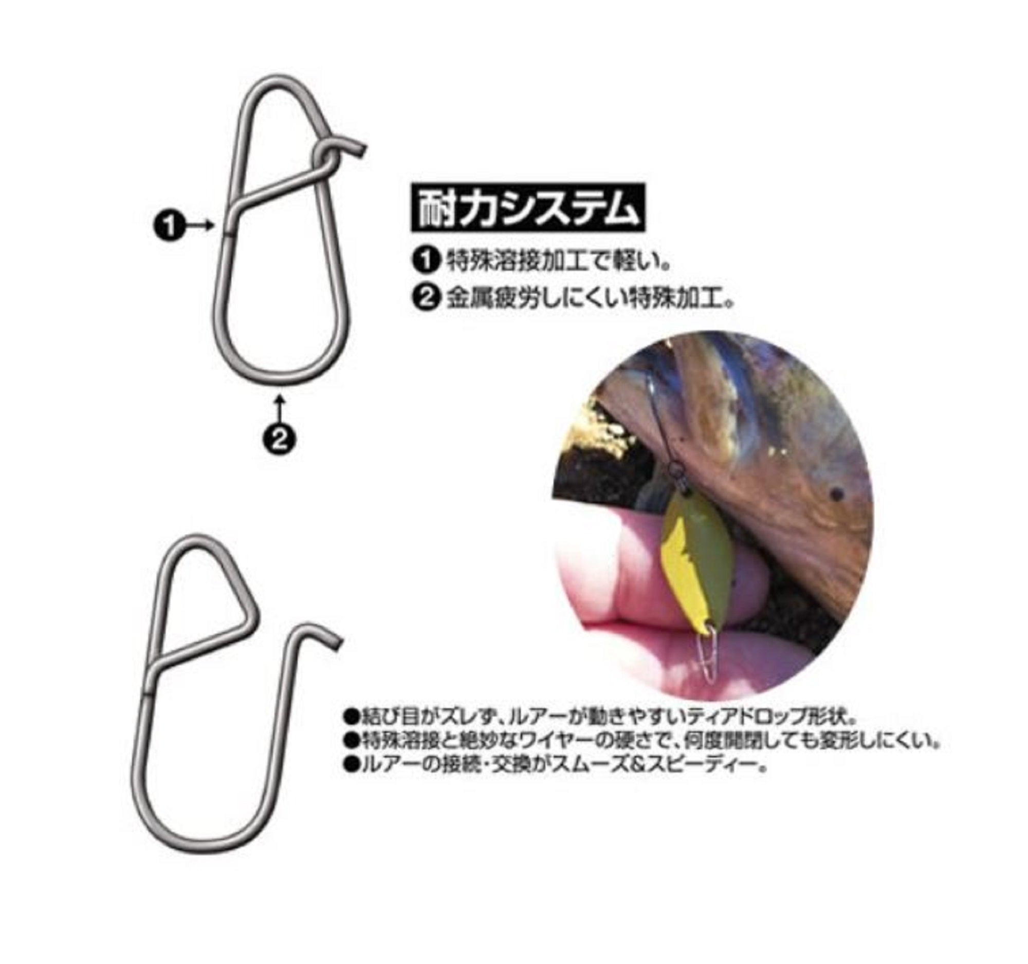 Owner P-20 Powerful Snap Size 1 15KG Test (2736)
