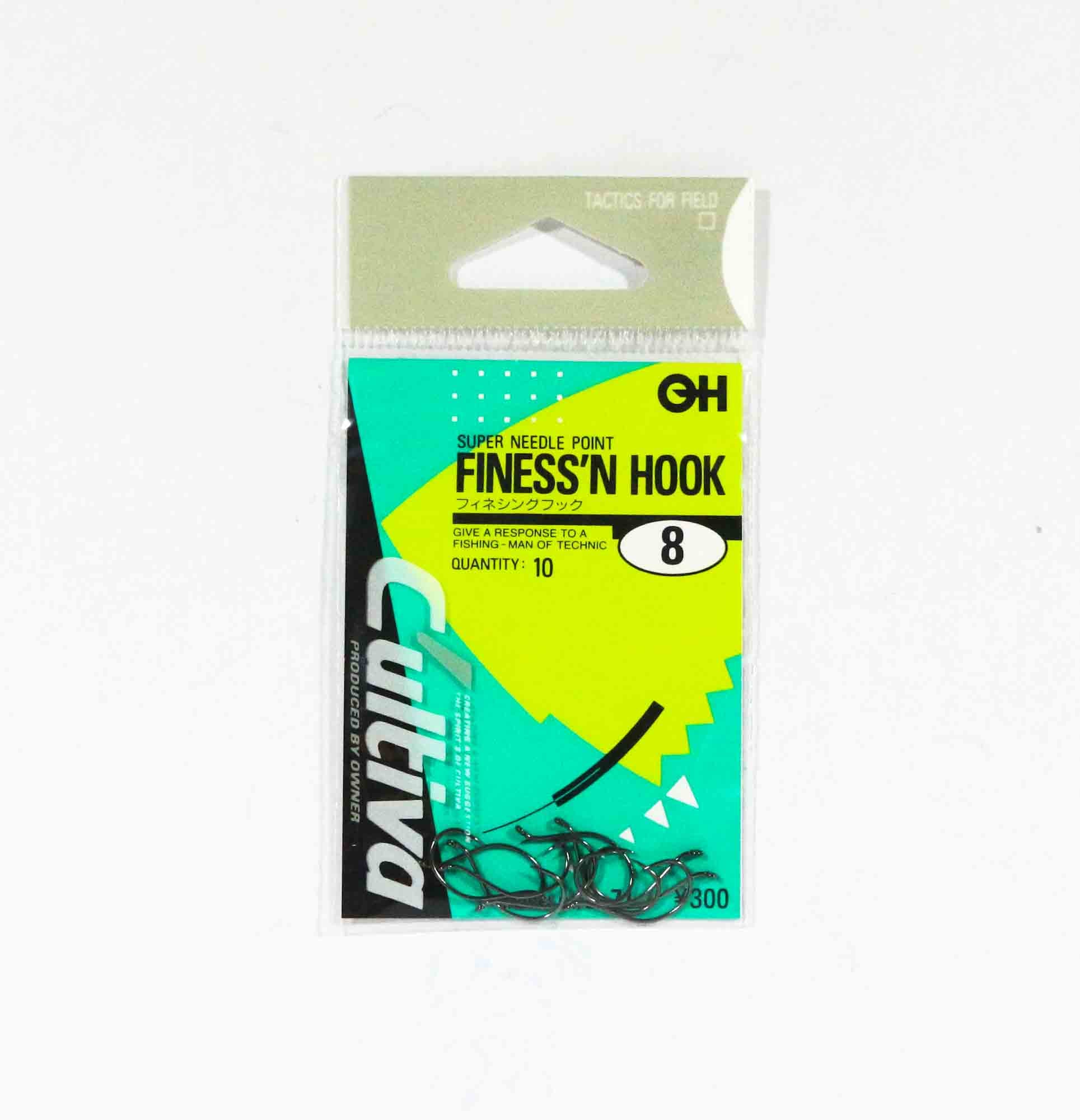 Owner B-71 Worm Hook Finess'n Size 8 (0548)
