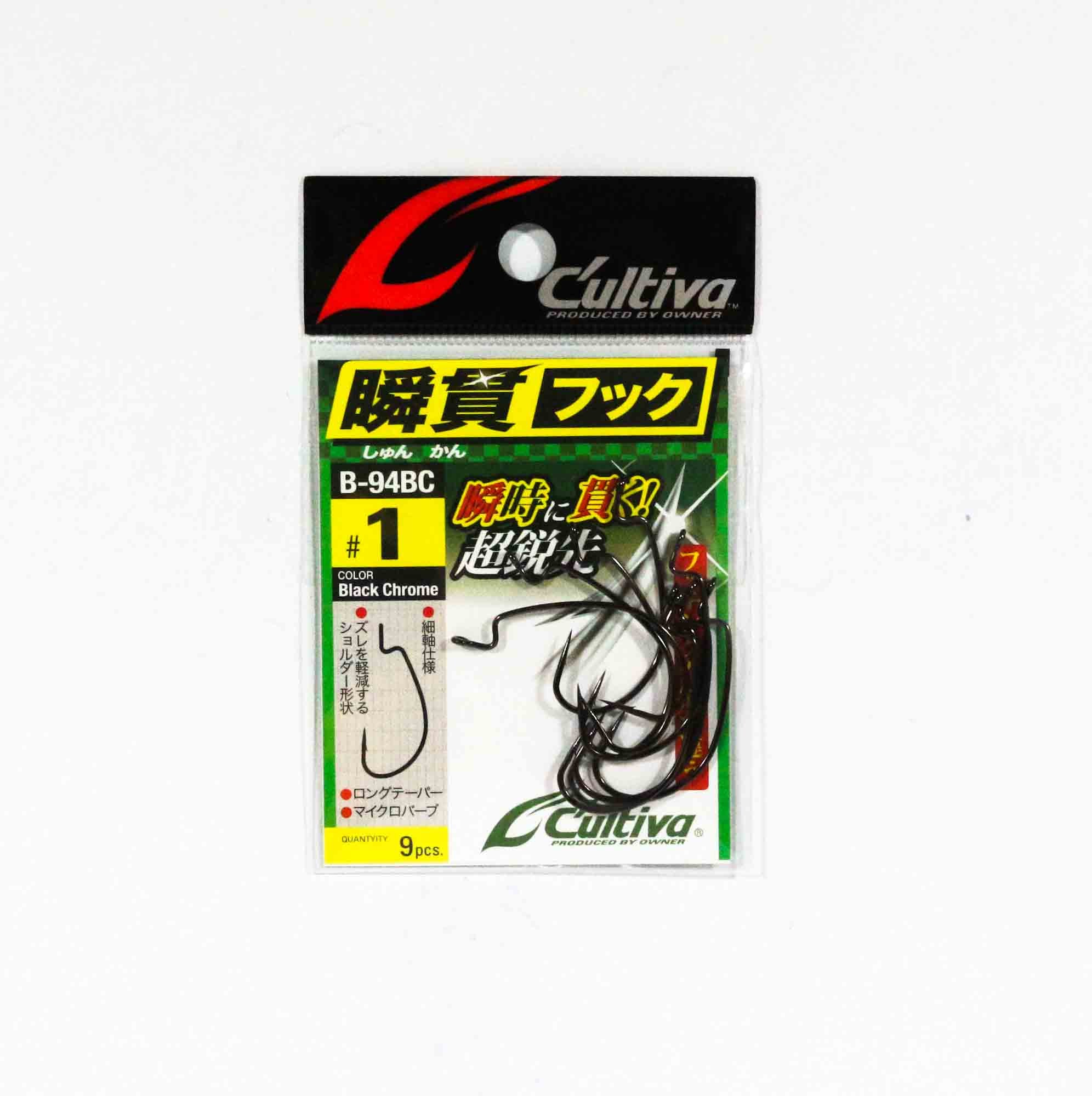 Owner B-94BC Worm Hook Syunkan Size 1 (6050)